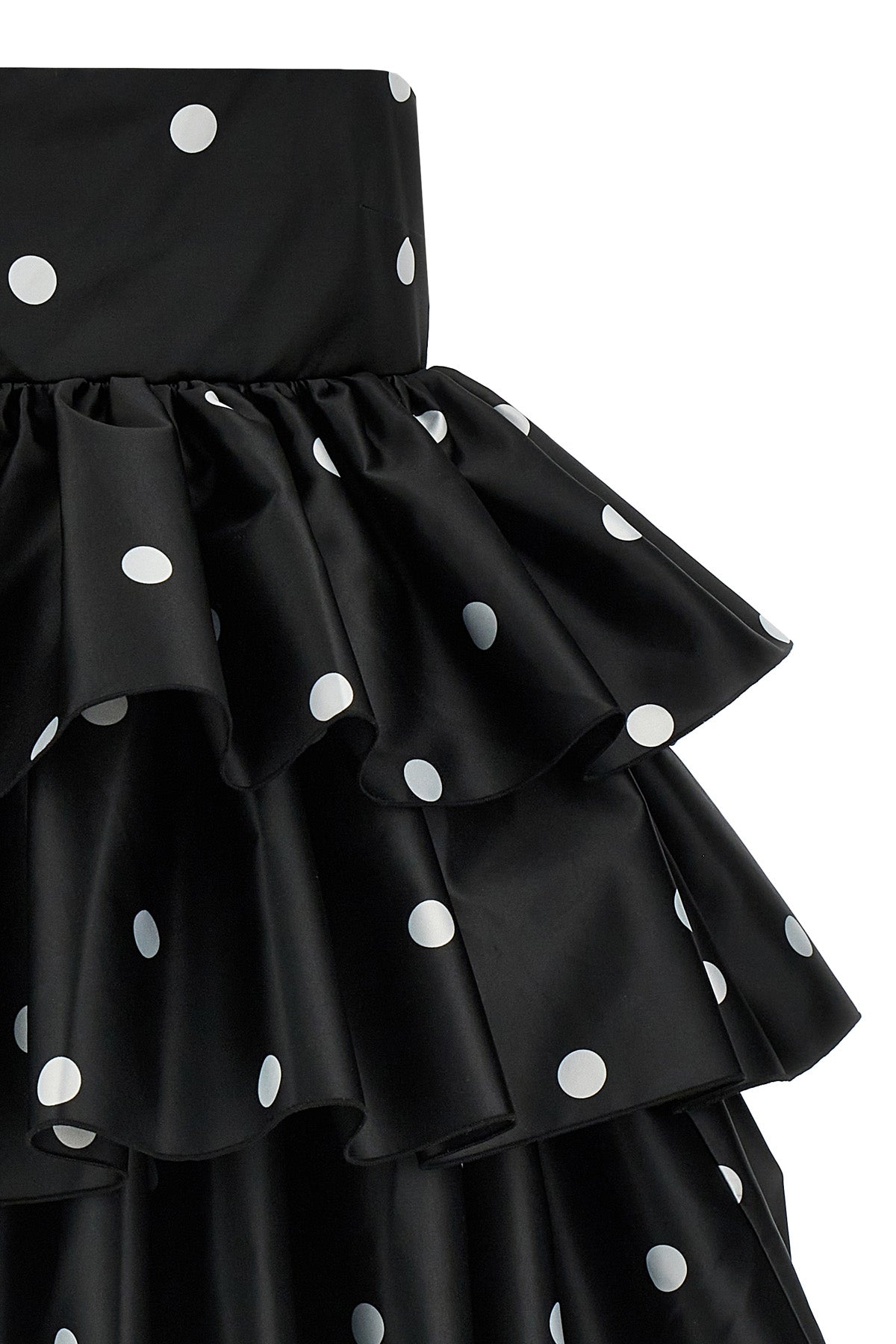 'Satin Ruffle' ドレス