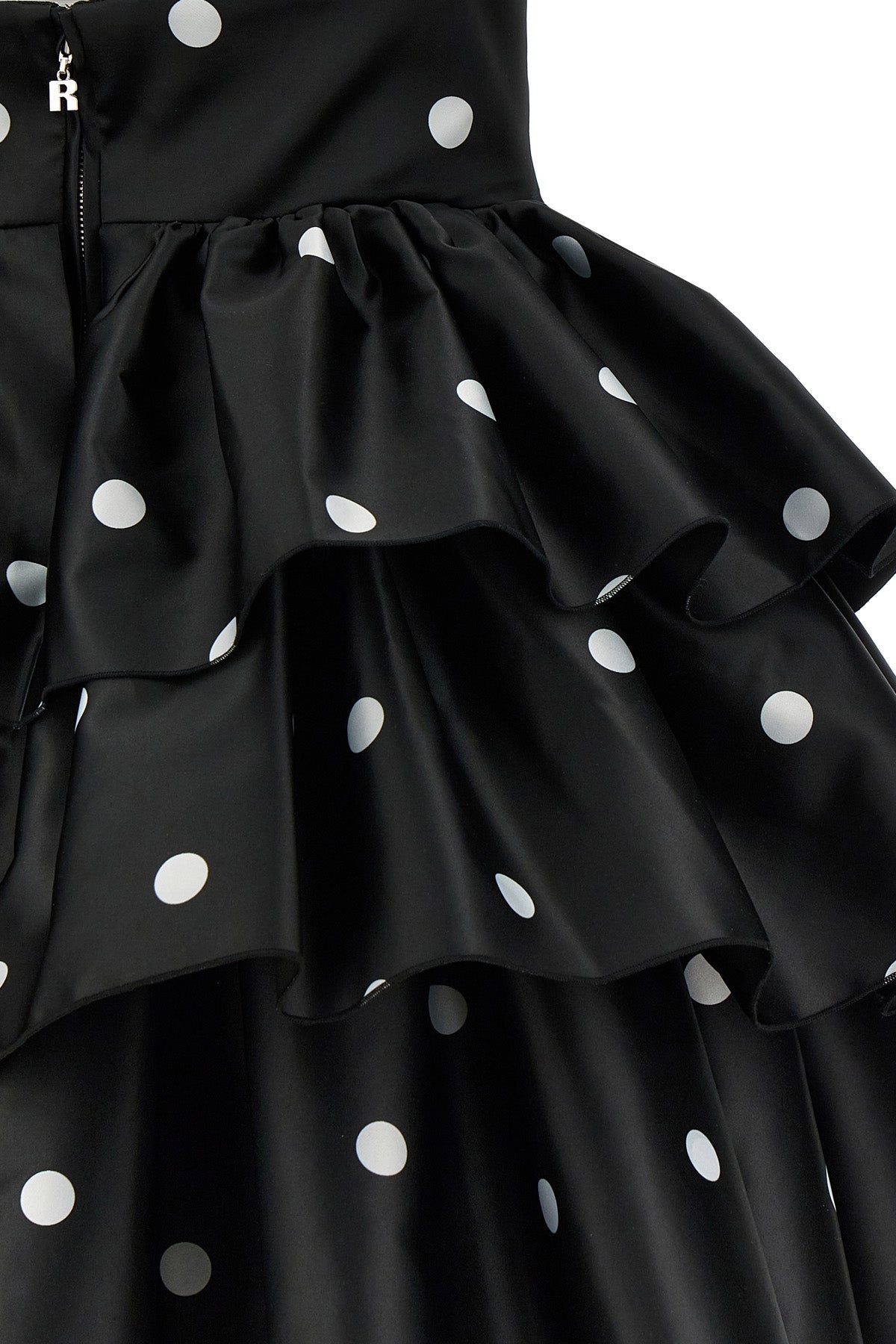 'Satin Ruffle' ドレス