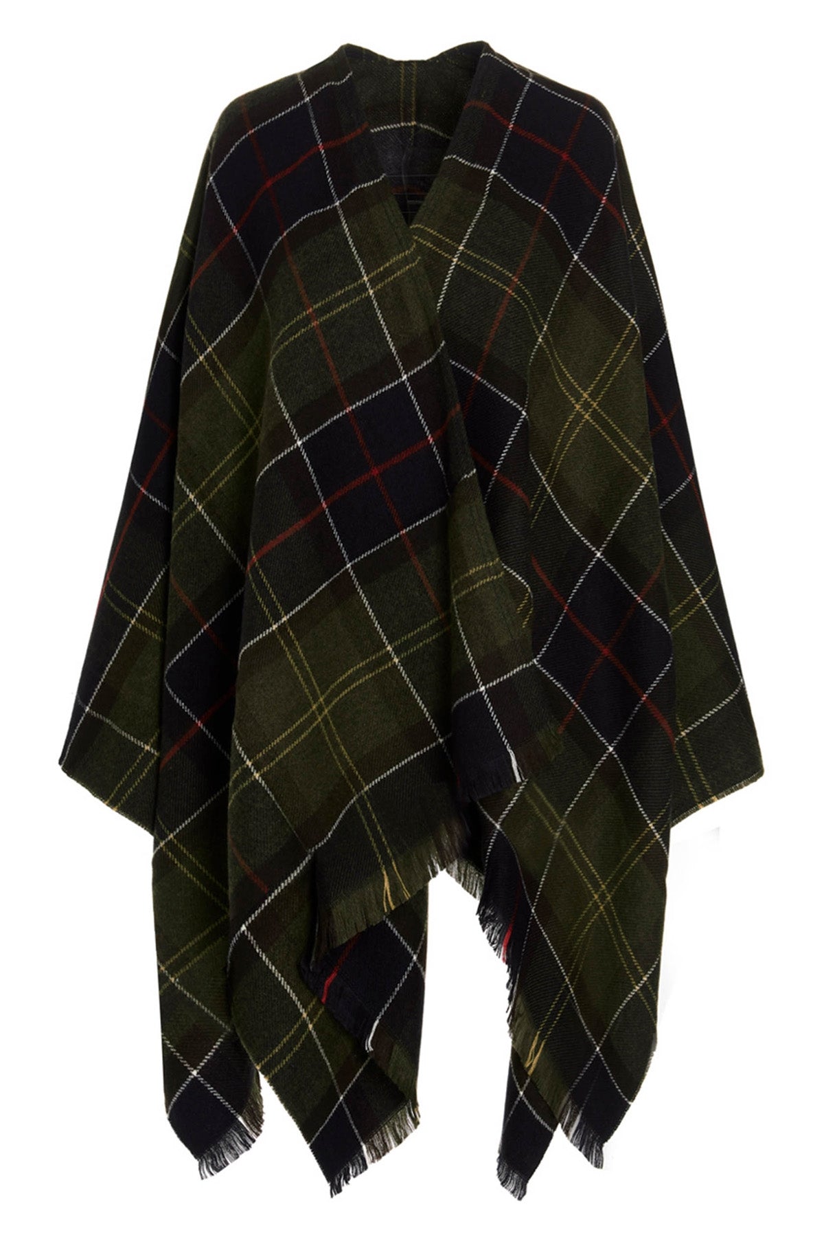 'Staffin Tartan Serape' ケープ
