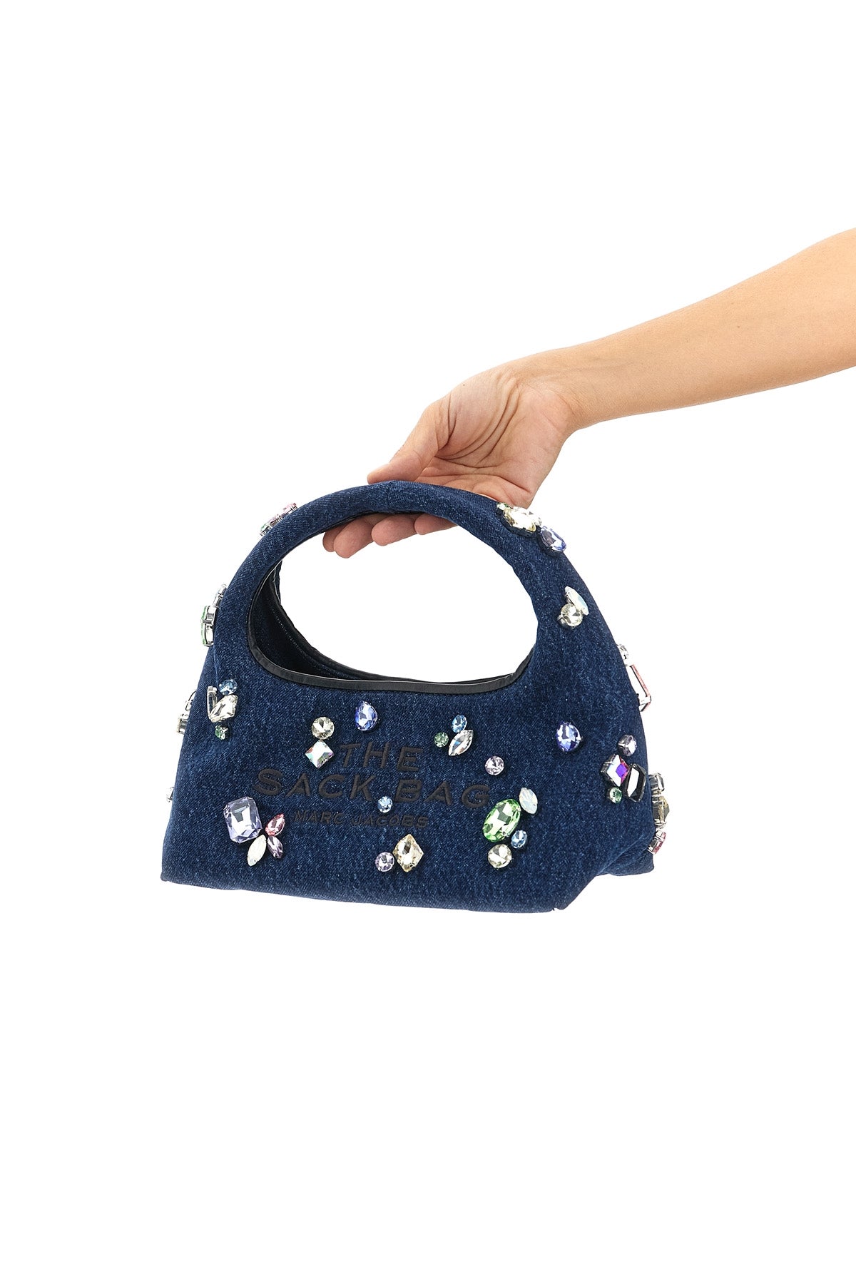 'The Gem Denim Mini Sack'