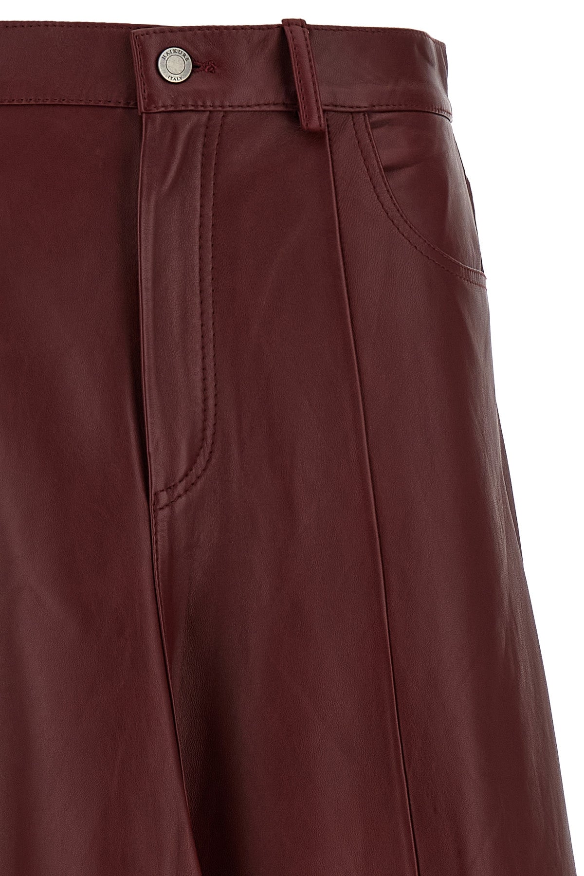 'Mid Serenity Leather' スカート