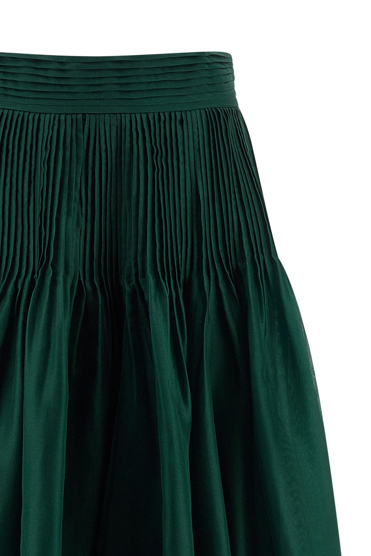'Pintucked Organza' スカート