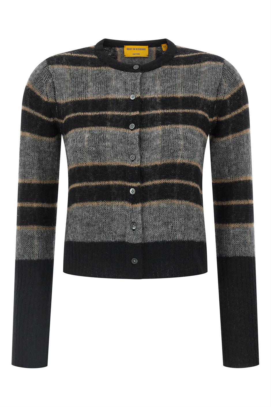 'Shadow Plaid' カーディガン