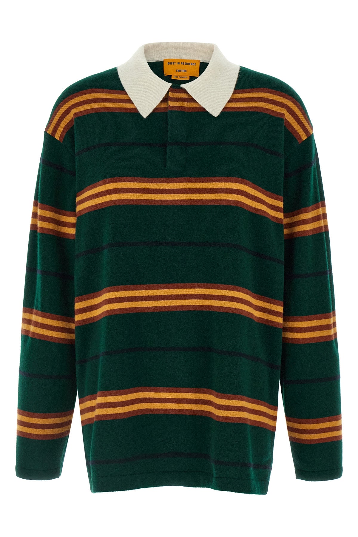 'Striped Rugby' ポロ シャツ