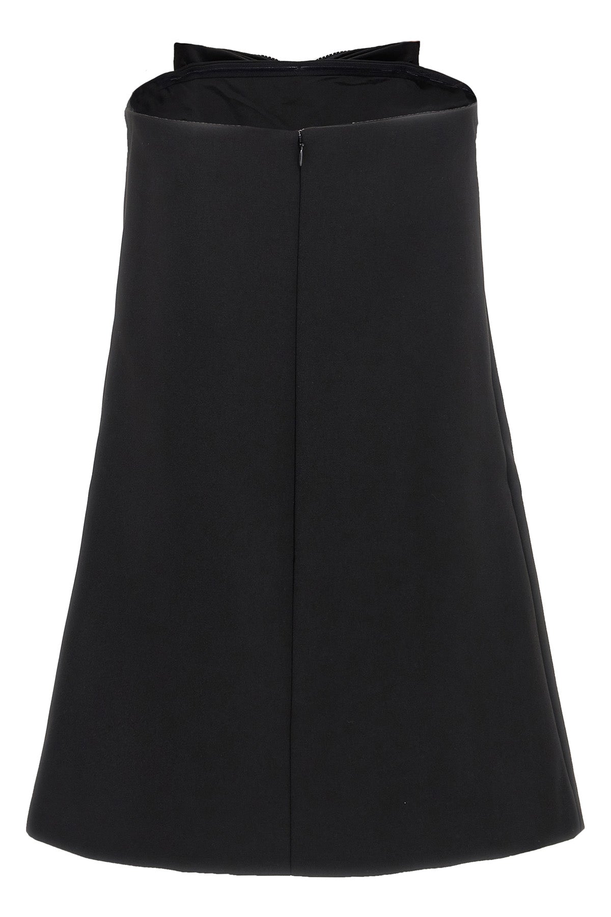 'Black Crepe Bandeau Mini'