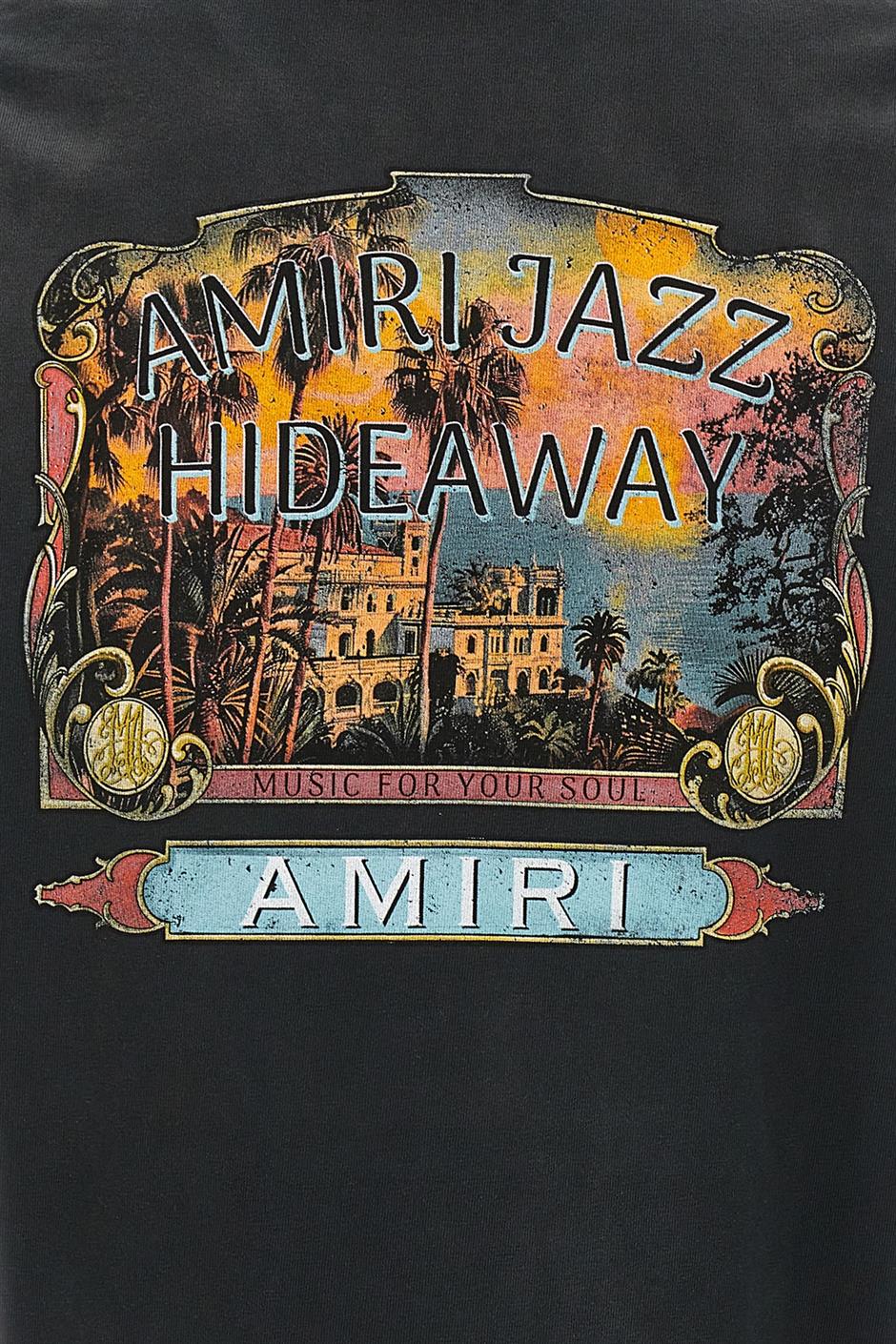 'Amiri Jazz Hideaway' Tシャツ