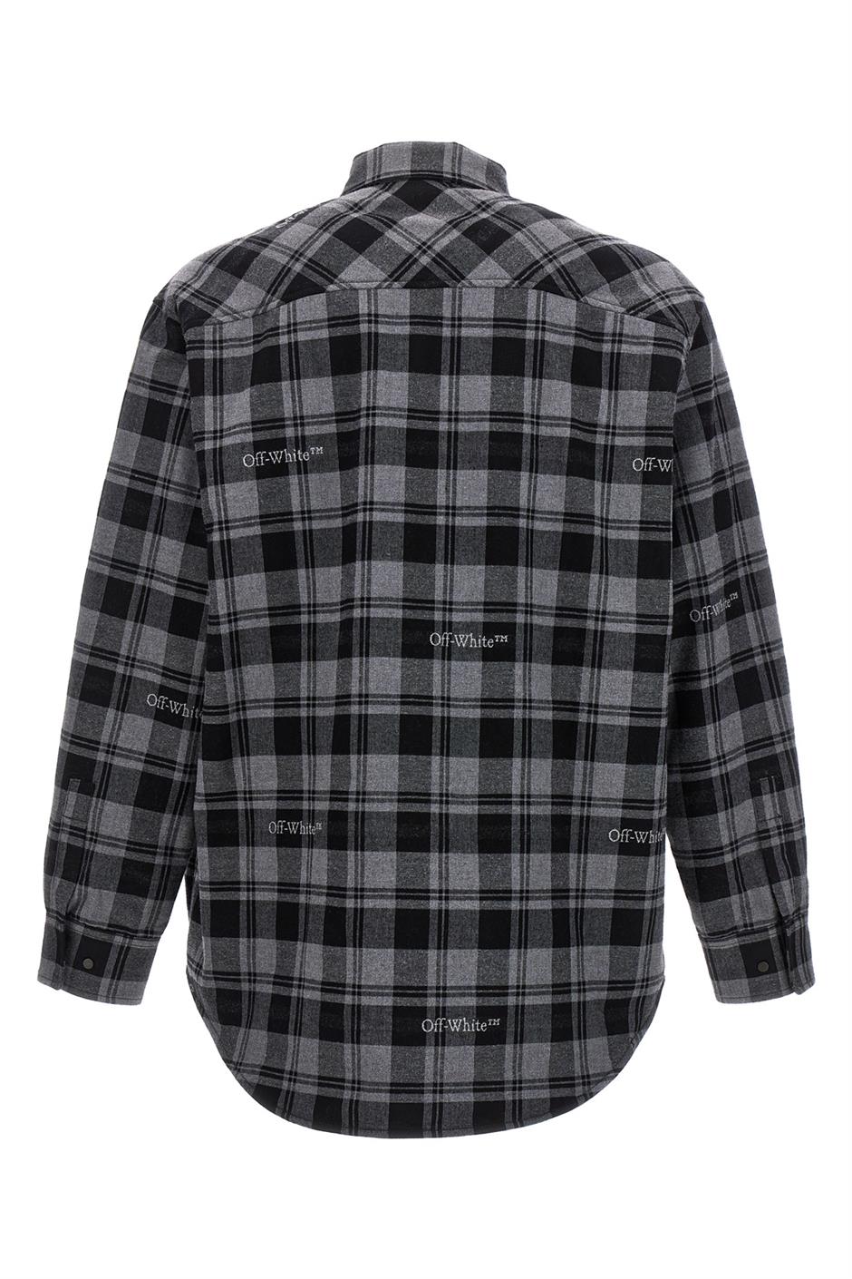 'Check Flannel' オーバーシャツ