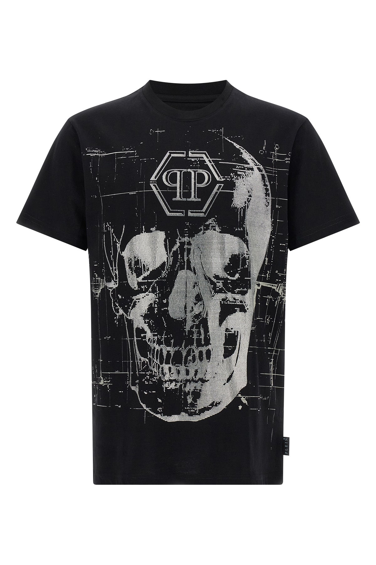 'Skull Strass' Tシャツ