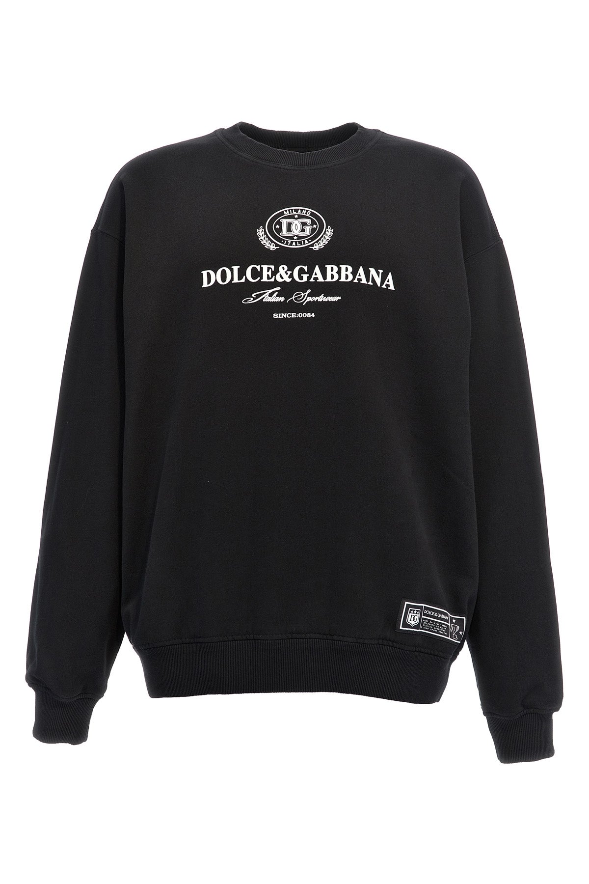 【ほぼ未使用希少アイテム】ドルチェ&ガッバーナ　ブランドロゴスウェットシャツ Dolce & Gabbana/ドルチェ＆ガッバーナ｜フロック ロゴ