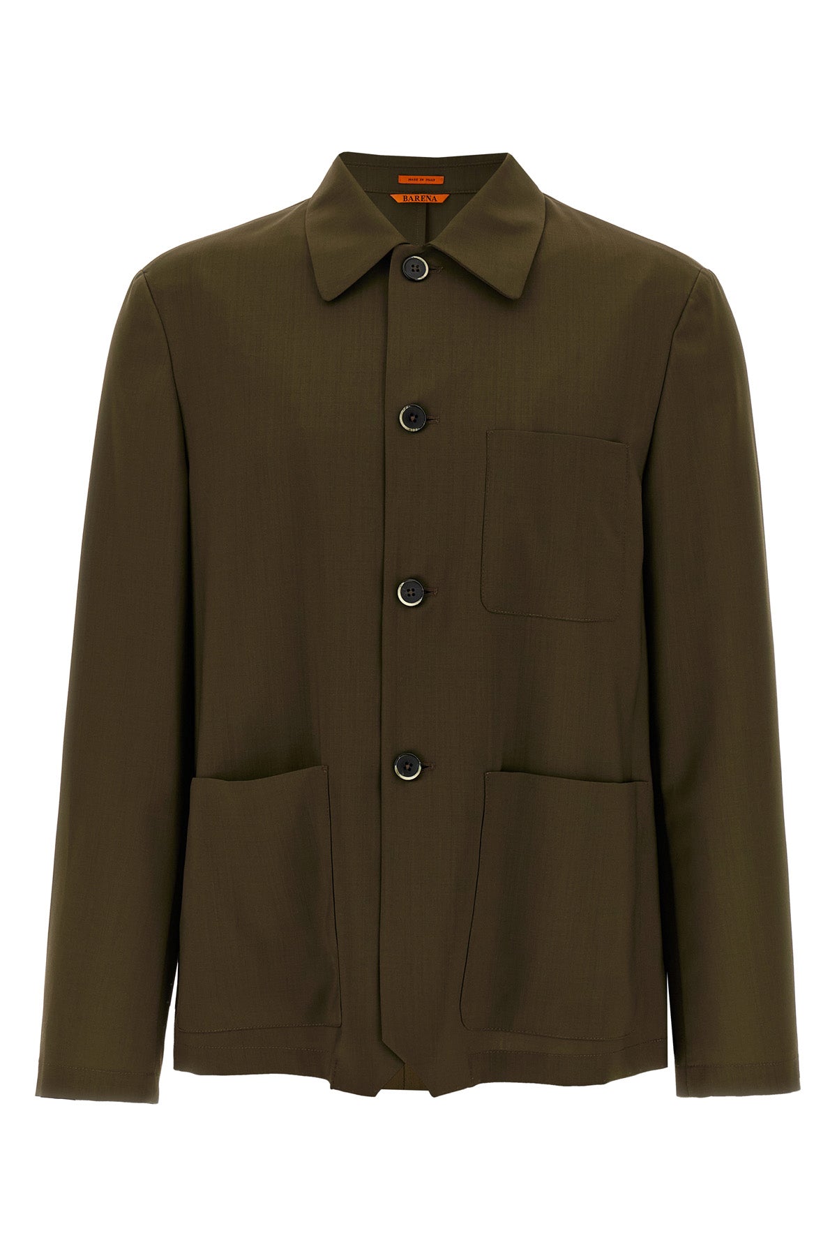 Tシャツ・カットソー BARENA FW25 'Visal' overshirt (OSU53000478 390) Barena/バレナ｜'Visal' オーバーシャツ