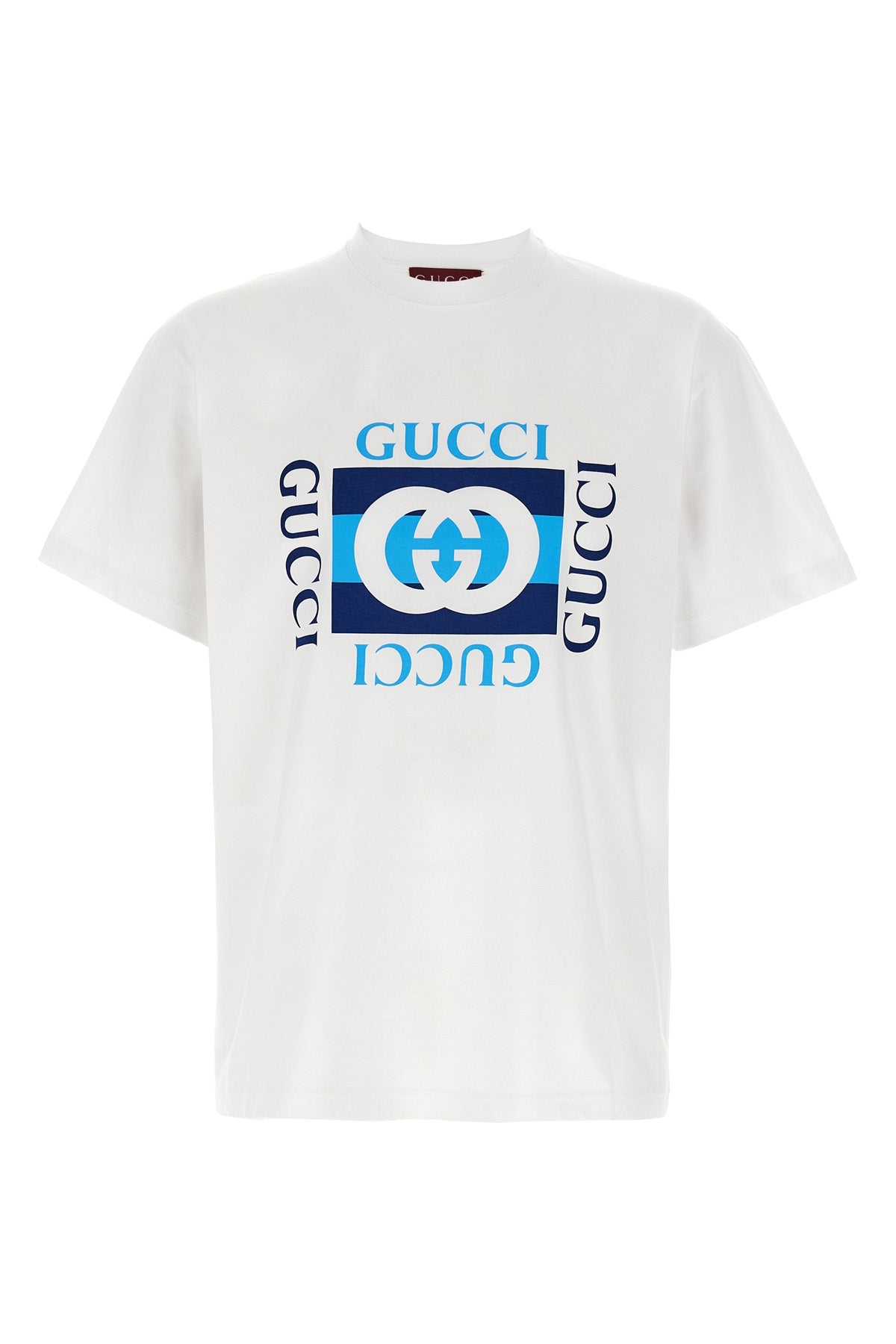 ✨美品✨ GUCCI グッチ ベア刺繍 クロップドシャツ ホワイト 38 Gucci/グッチ｜'Gucci Incrocio GG' プリント
