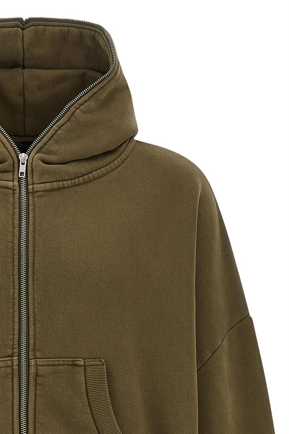 'Eternal Zip Washed' フーディー