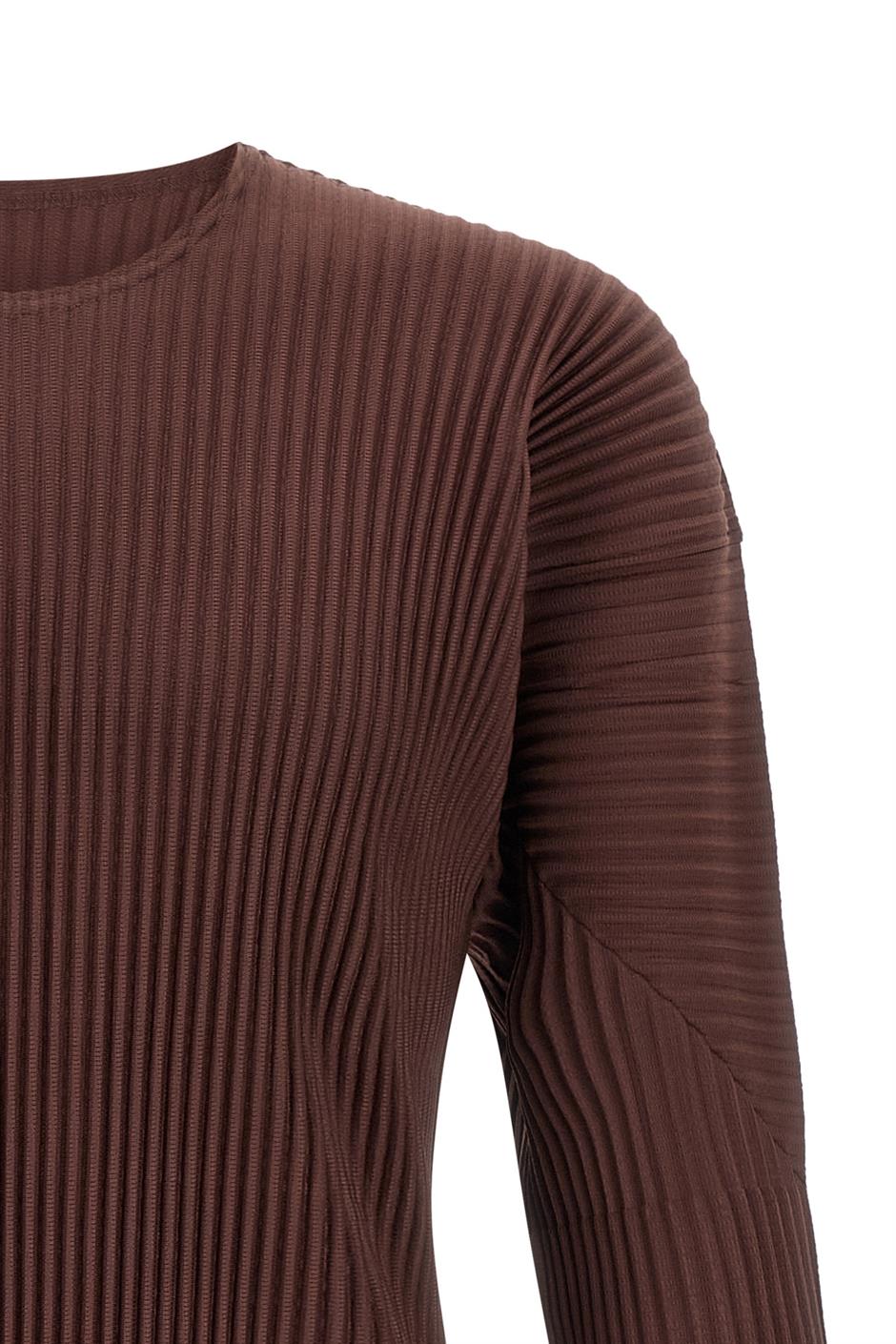 'Color Pleats' Tシャツ
