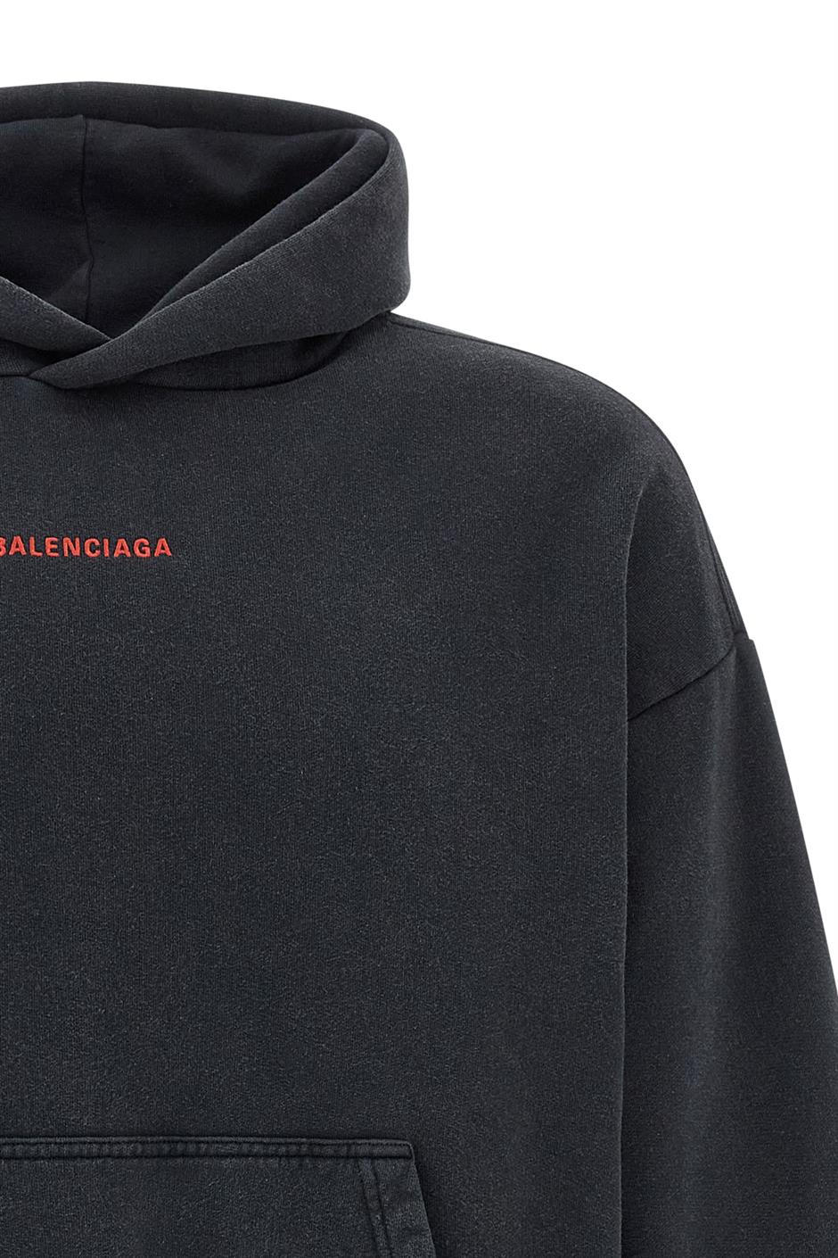 'Balenciaga Back' フーディー