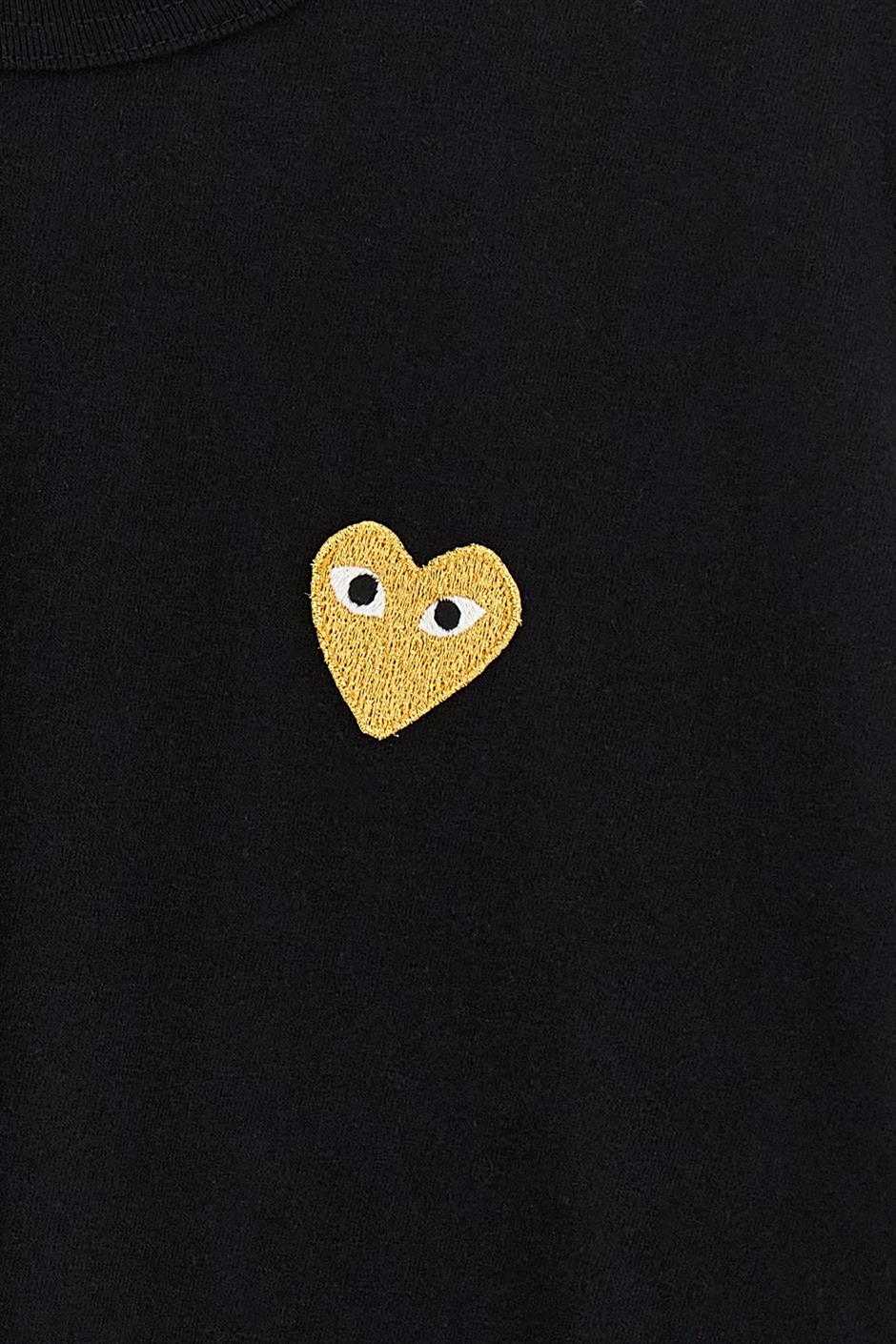 'Gold Heart' Tシャツ