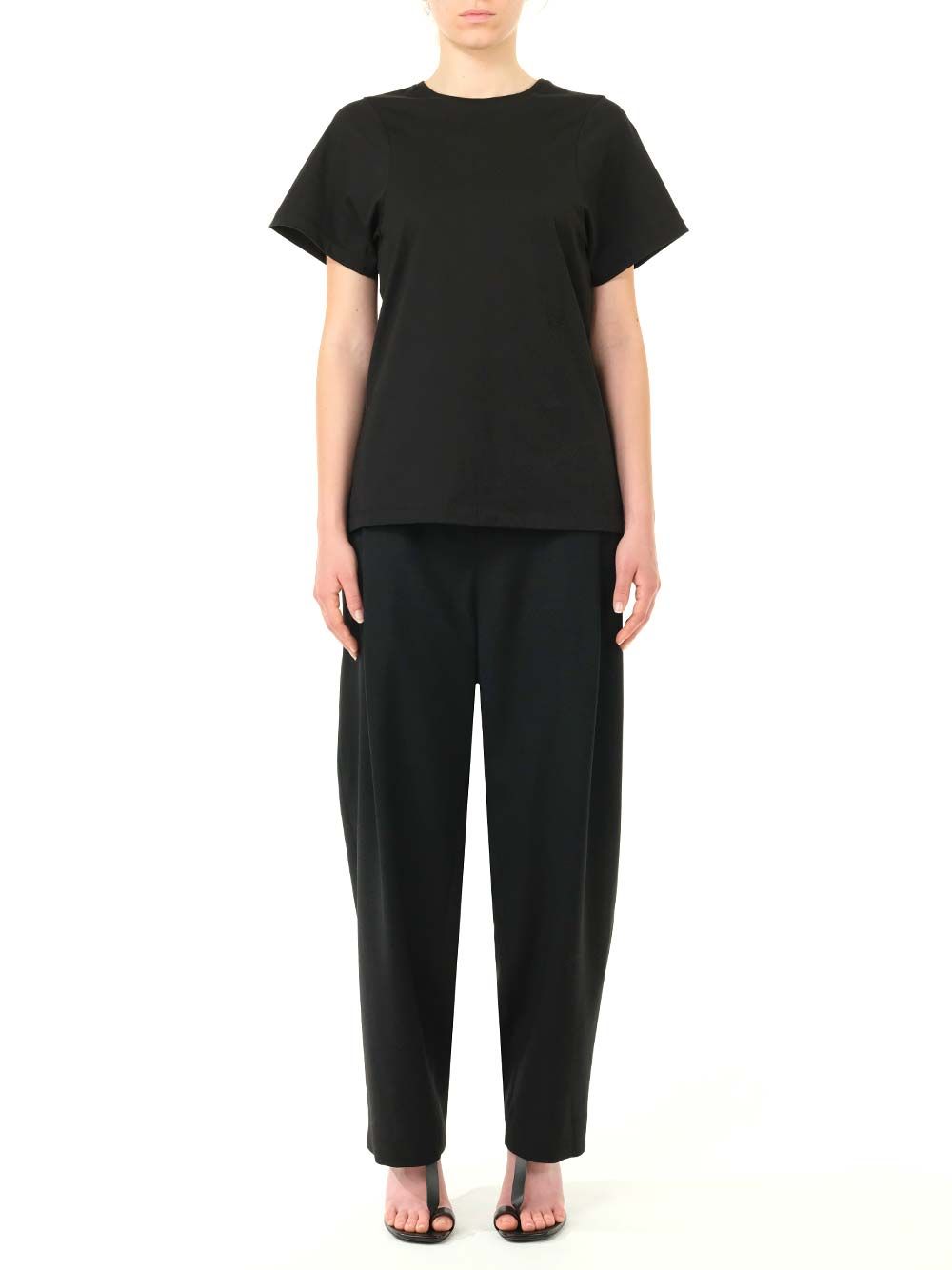 ホワイト オーガニック コットン ジャージ Tシャツ トーテム