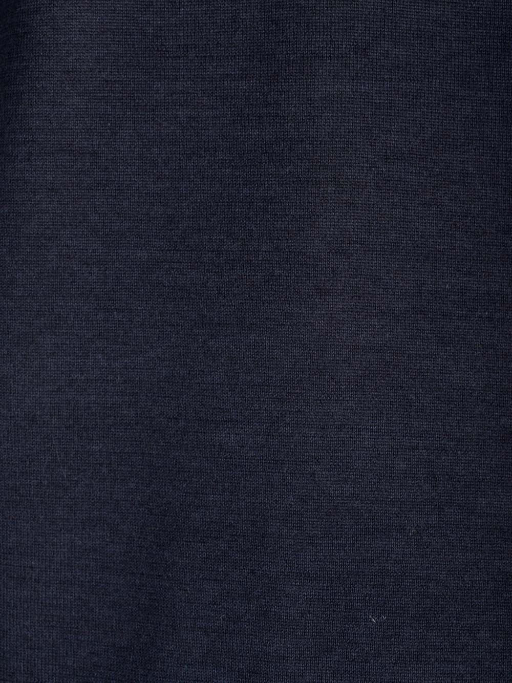 クルーネック セーター ウィズ ロング スリーブ イン カシミア アンド シルク