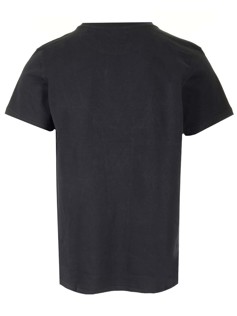 Tシャツ イン ホワイト コットン ウィズ クルー ネック アンド ストレート カット