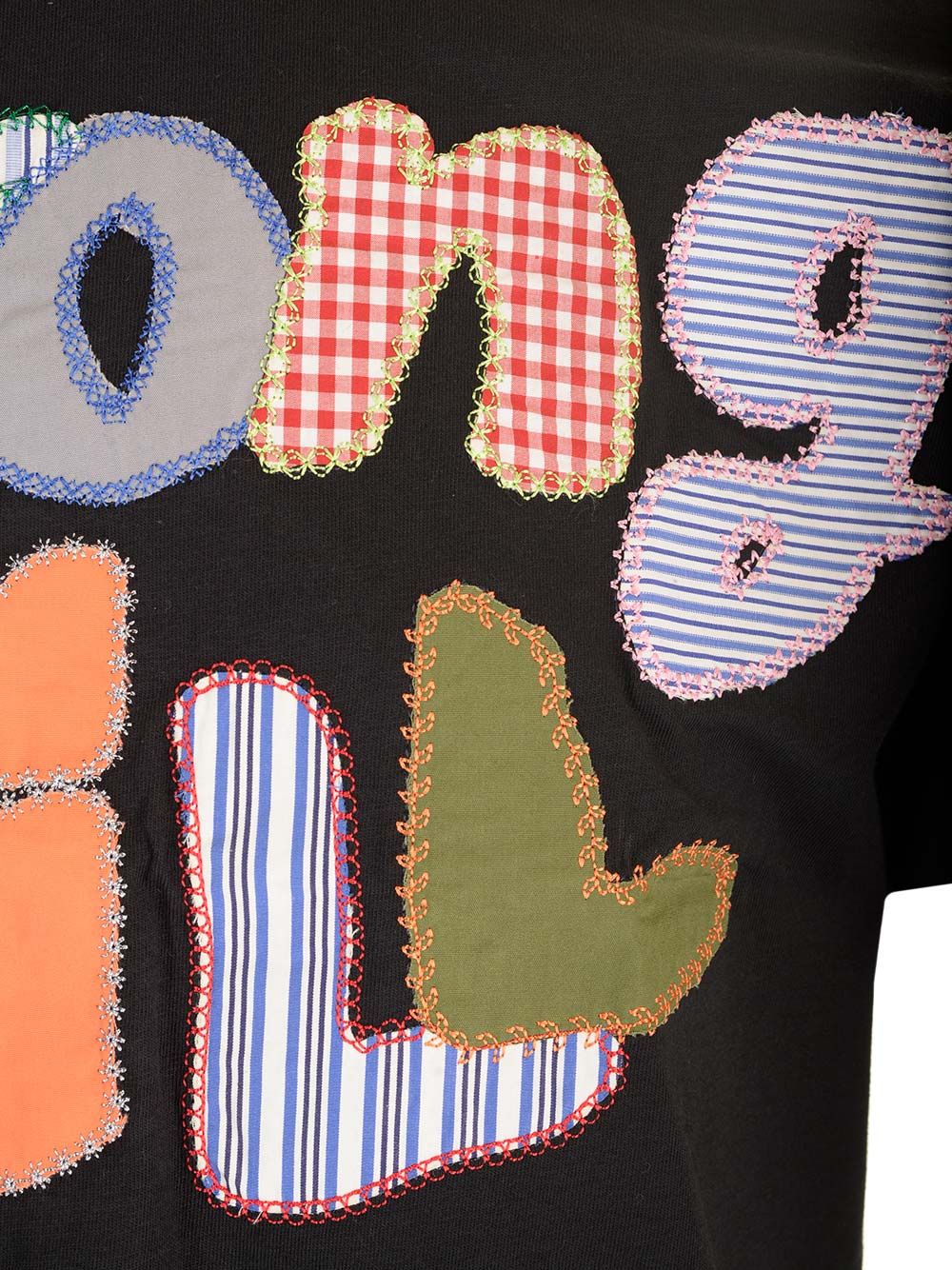 ストロング コットン クルー ネック Tシャツ ウィズ バック プリント