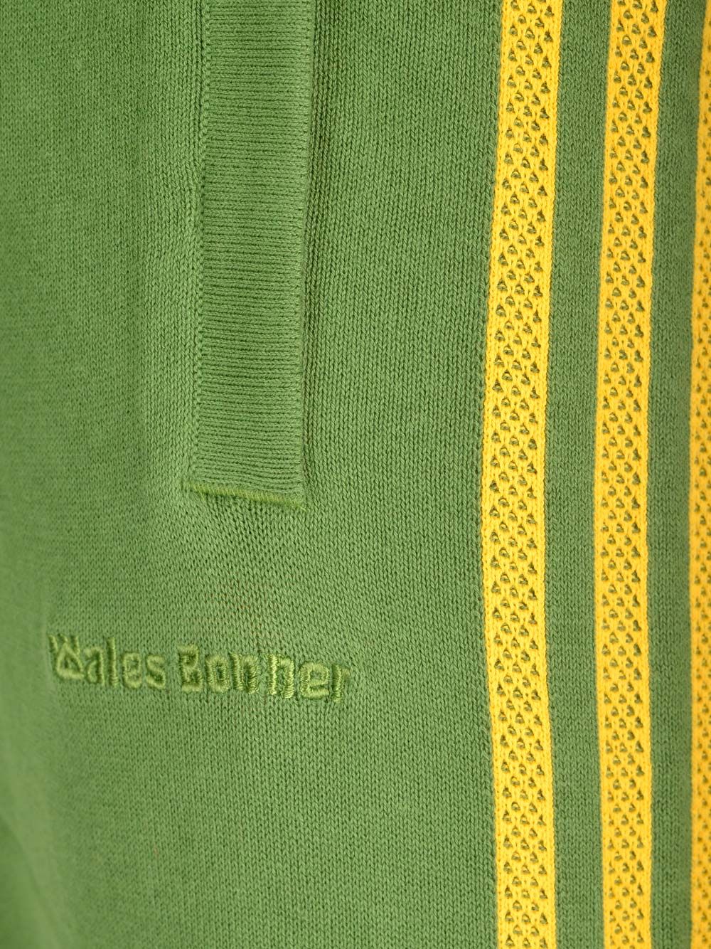 クルー グリーン コットン ニュー ニット トラウザーパンツ アディダス WALES BONNER ウェールズ ボナー