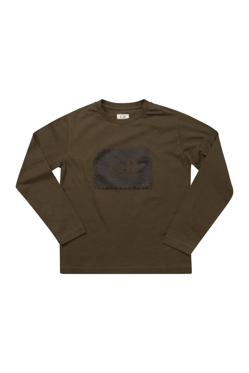ロゴ ロング スリーブ Tシャツ