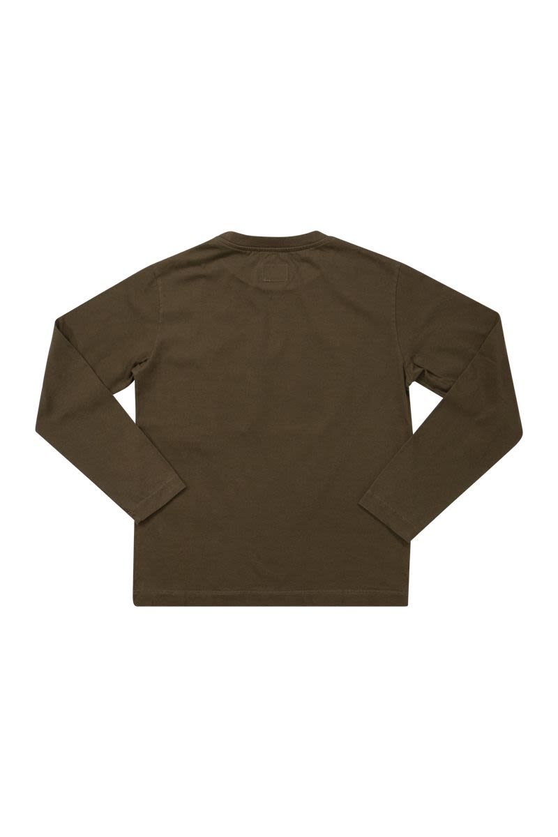 ロゴ ロング スリーブ Tシャツ