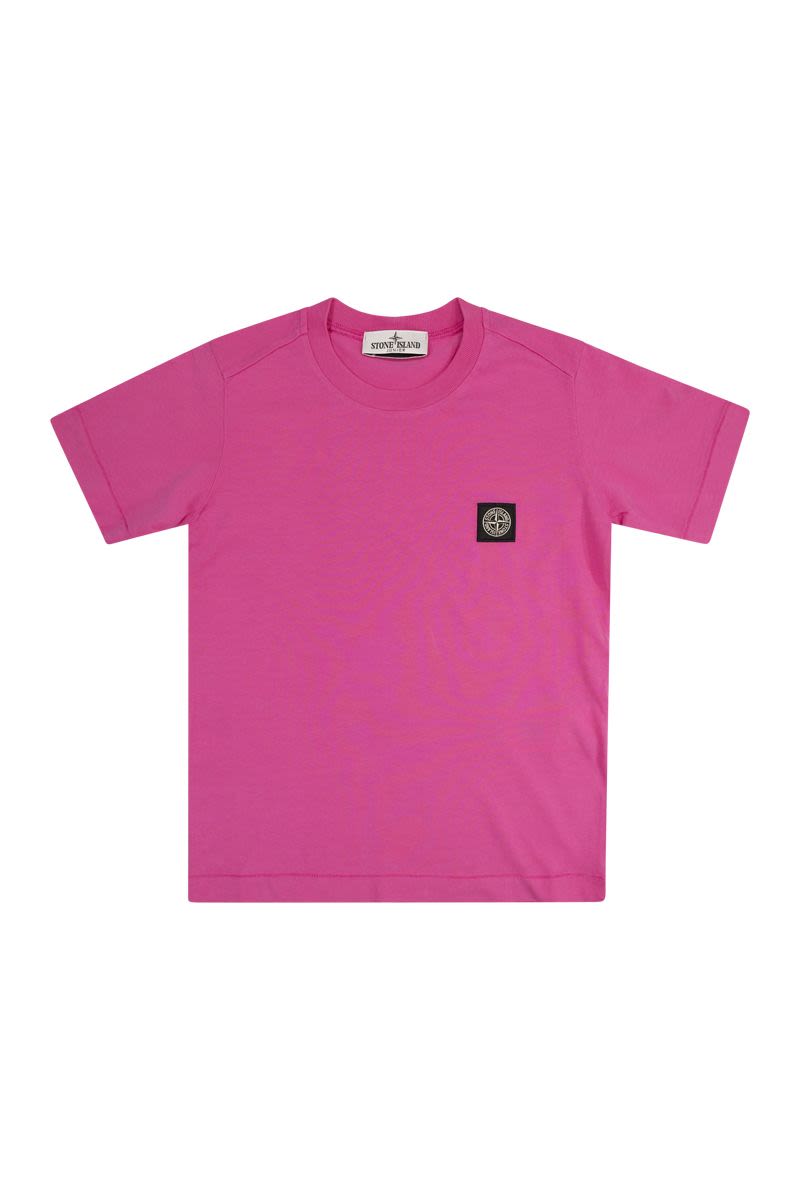 ストーン アイランド ローズ パッチ Tシャツ
