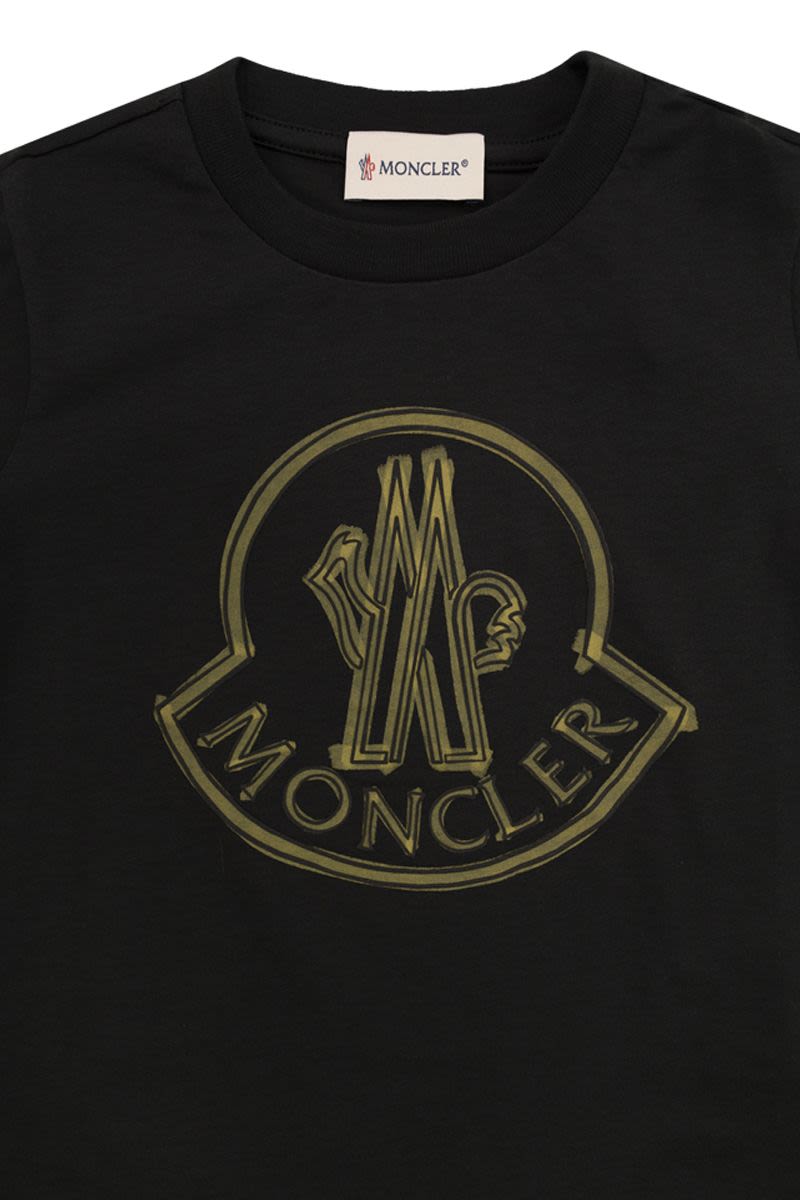 コットン Tシャツ ウィズ ロゴ