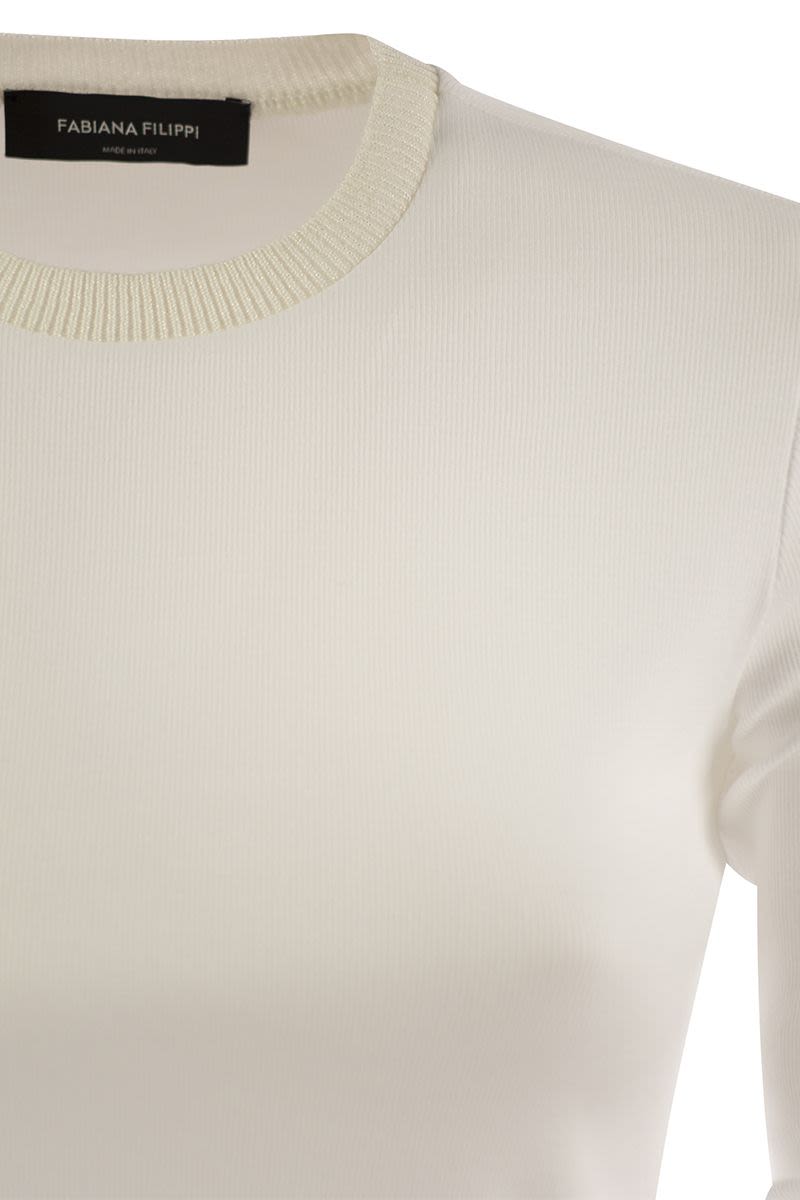 ロングスリーブ Tシャツ イン ジャージ