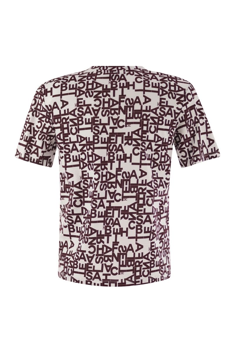 レタリング ジャージ Tシャツ スモール