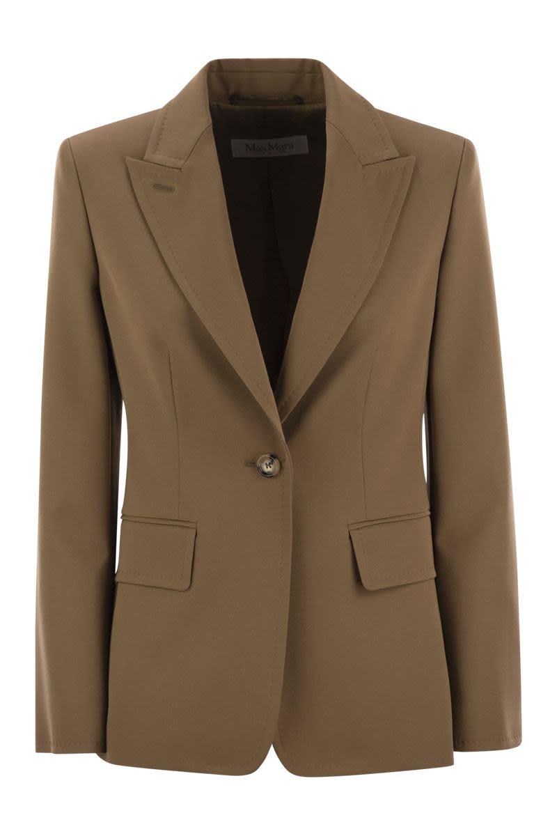 正規品★MAX MARA ギャバジンウール ブレザー Max Mara/マックスマーラ｜ウール ギャバジン ブレザー