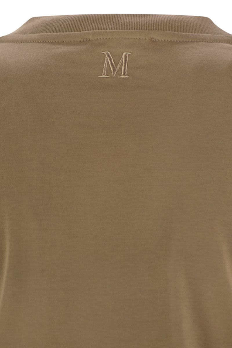 クルーネック コットン Tシャツ