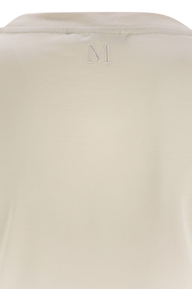クルーネック コットン Tシャツ