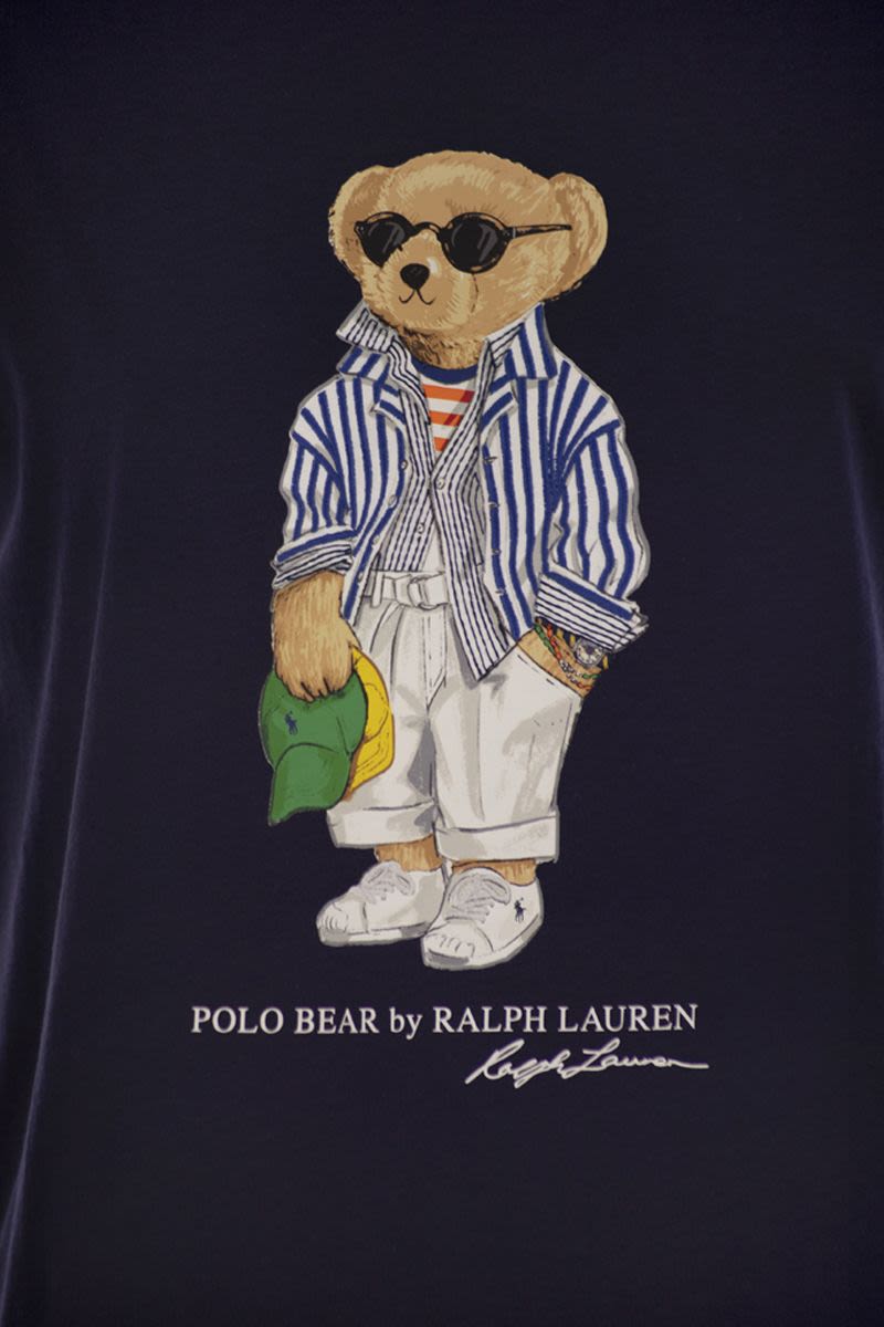 ポロ ベア Tシャツ イン コットン ジャージ