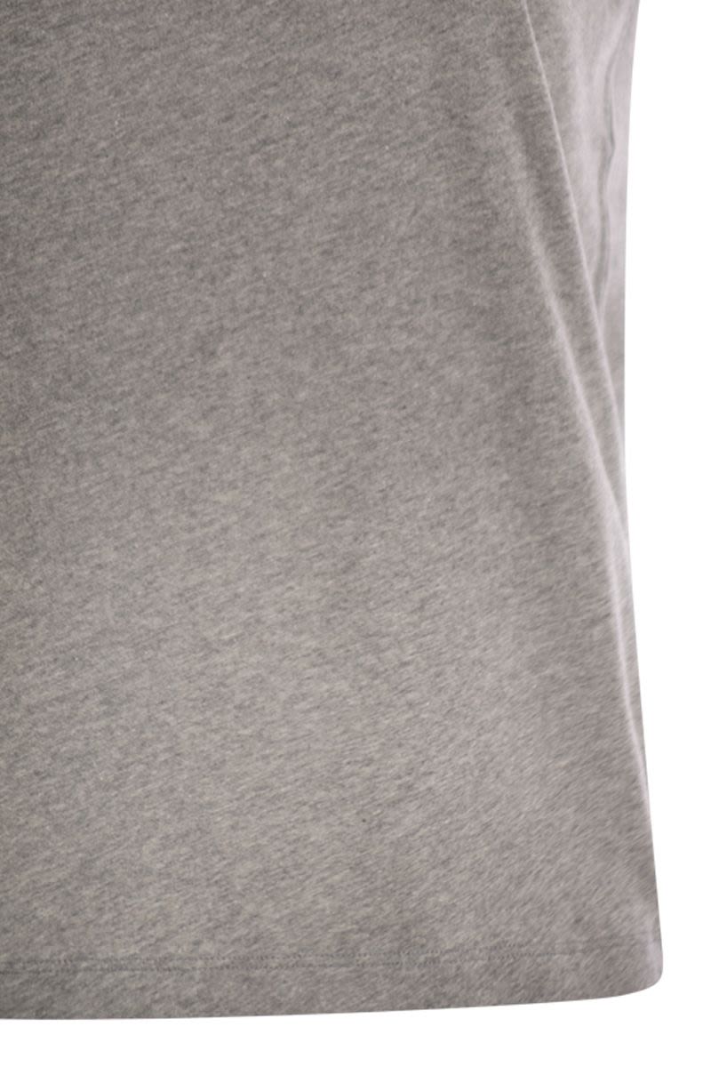 クルーネック ショートスリーブ コットン Tシャツ