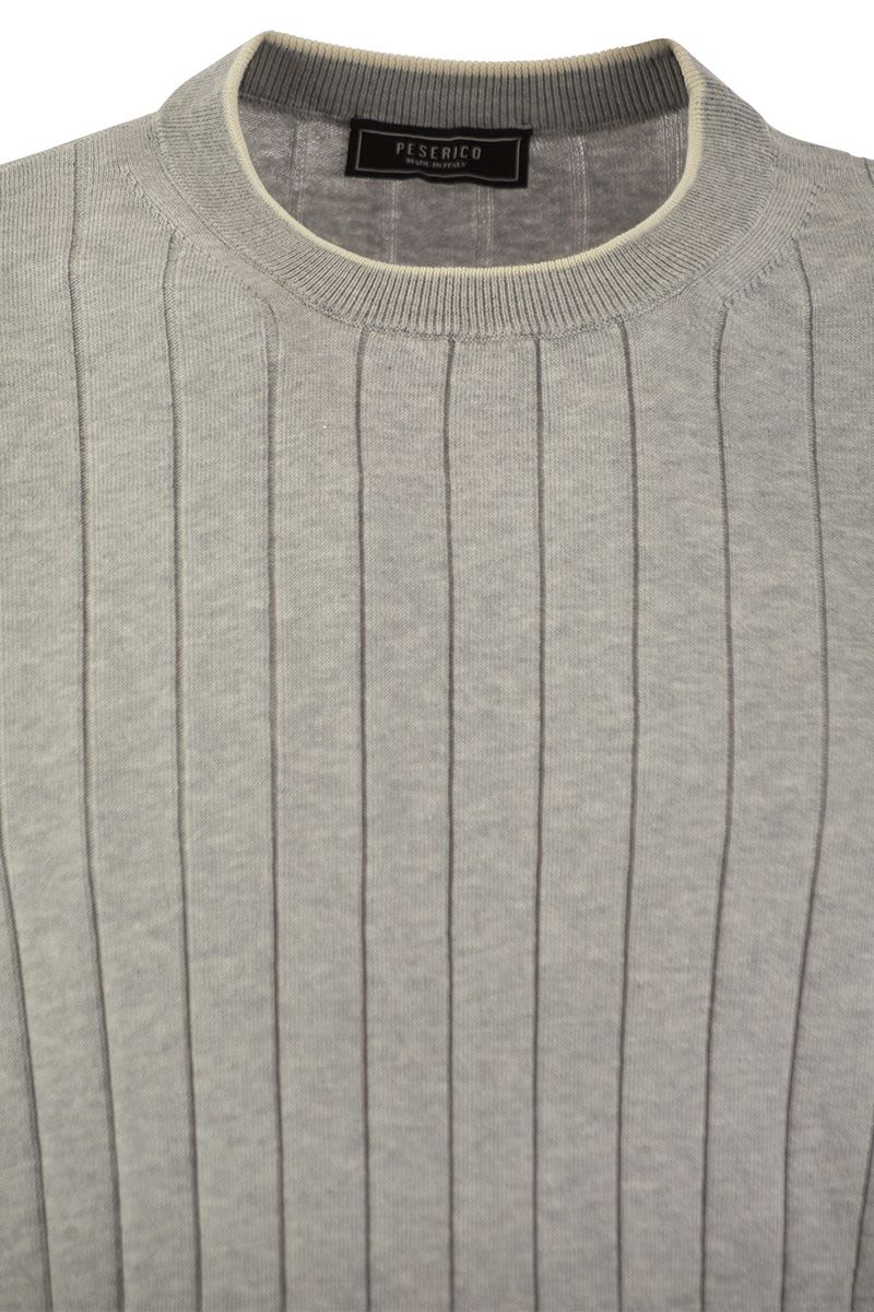 Tシャツ イン ピュア コットン ヤーン