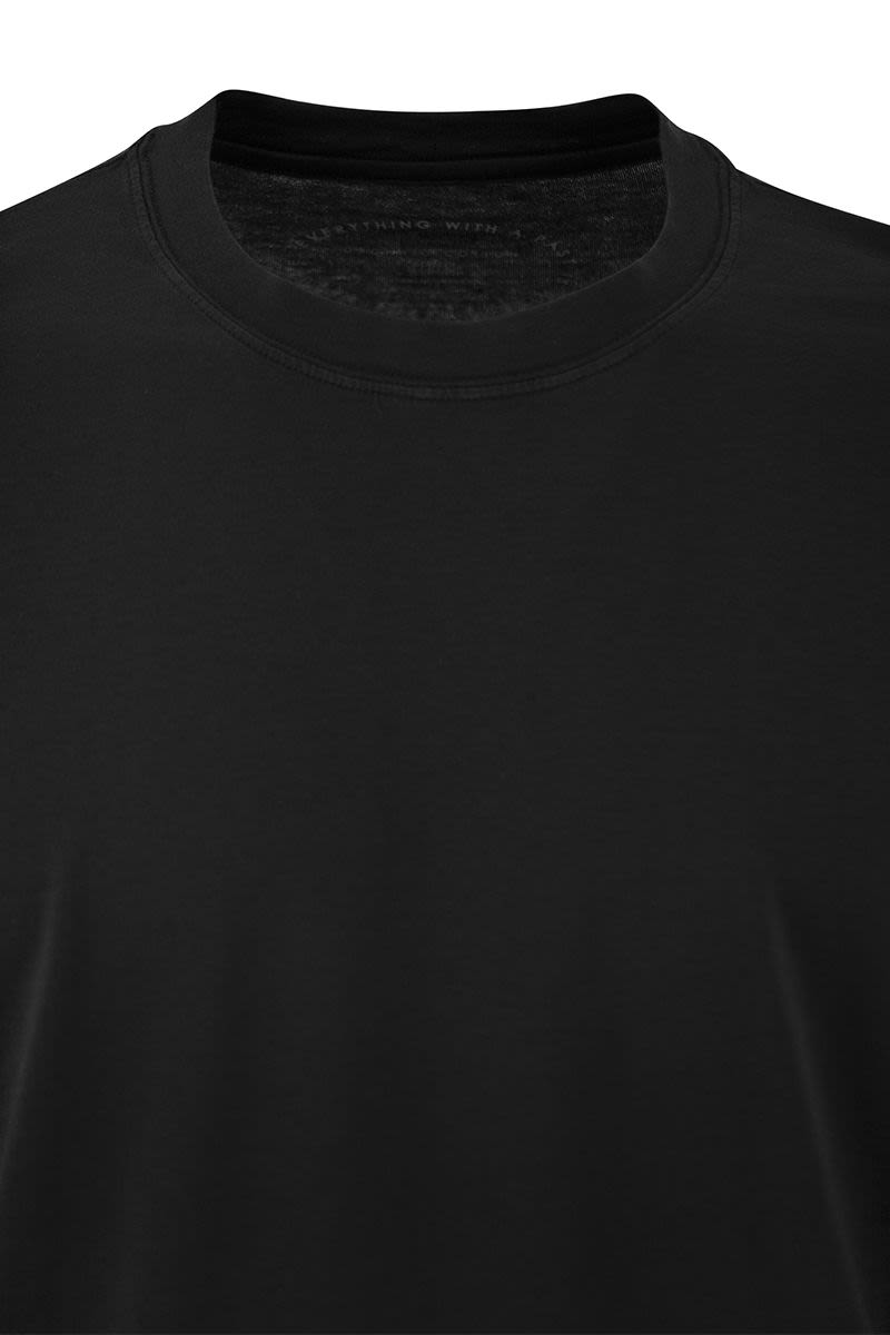 ロングスリーブ コットン Tシャツ