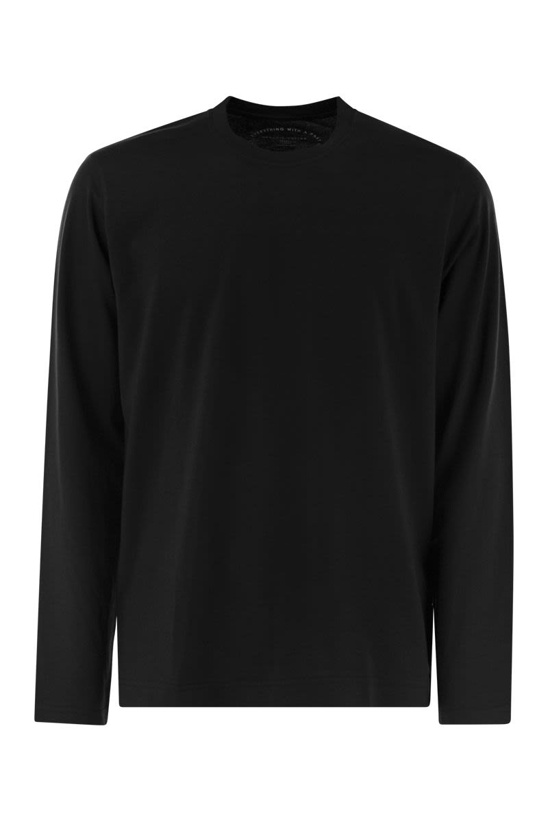 コットン クルーネック Tシャツ