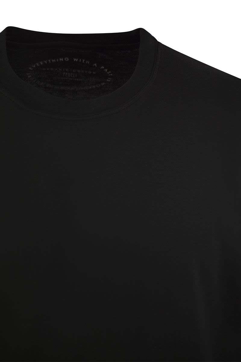 コットン クルーネック Tシャツ