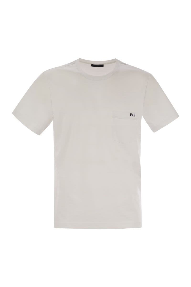コットン Tシャツ ウィズ ポケット