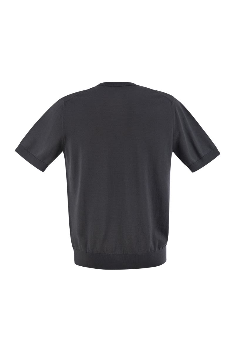 Tシャツ イン ピュア コットン ヤーン