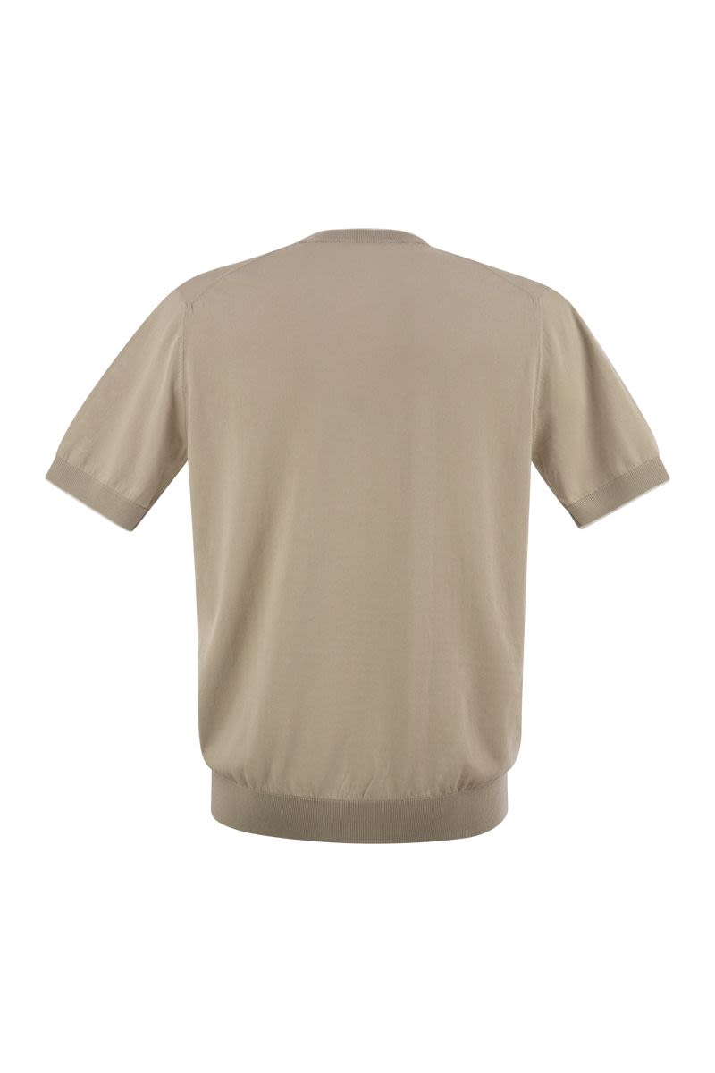 Tシャツ イン ピュア コットン ヤーン