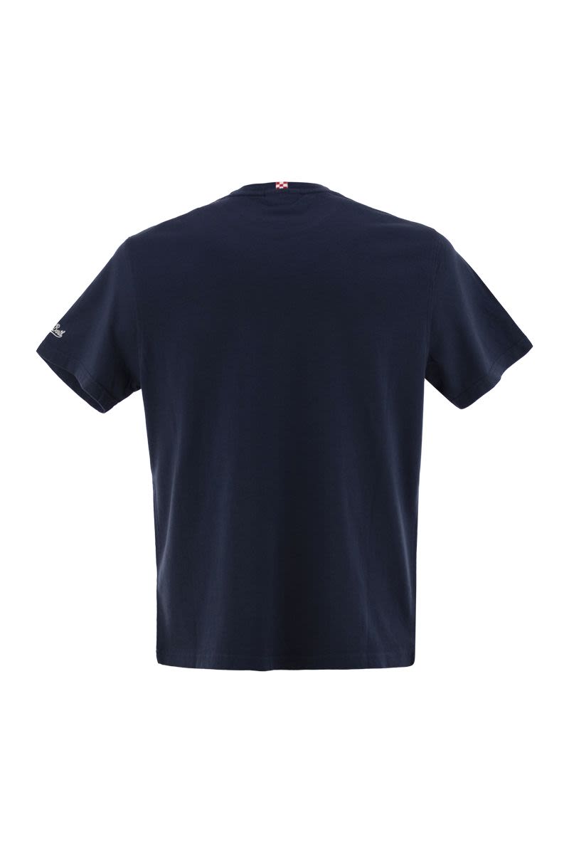 ポルトフィーノ Tシャツ ウィズ チェスト エンブロイダリー