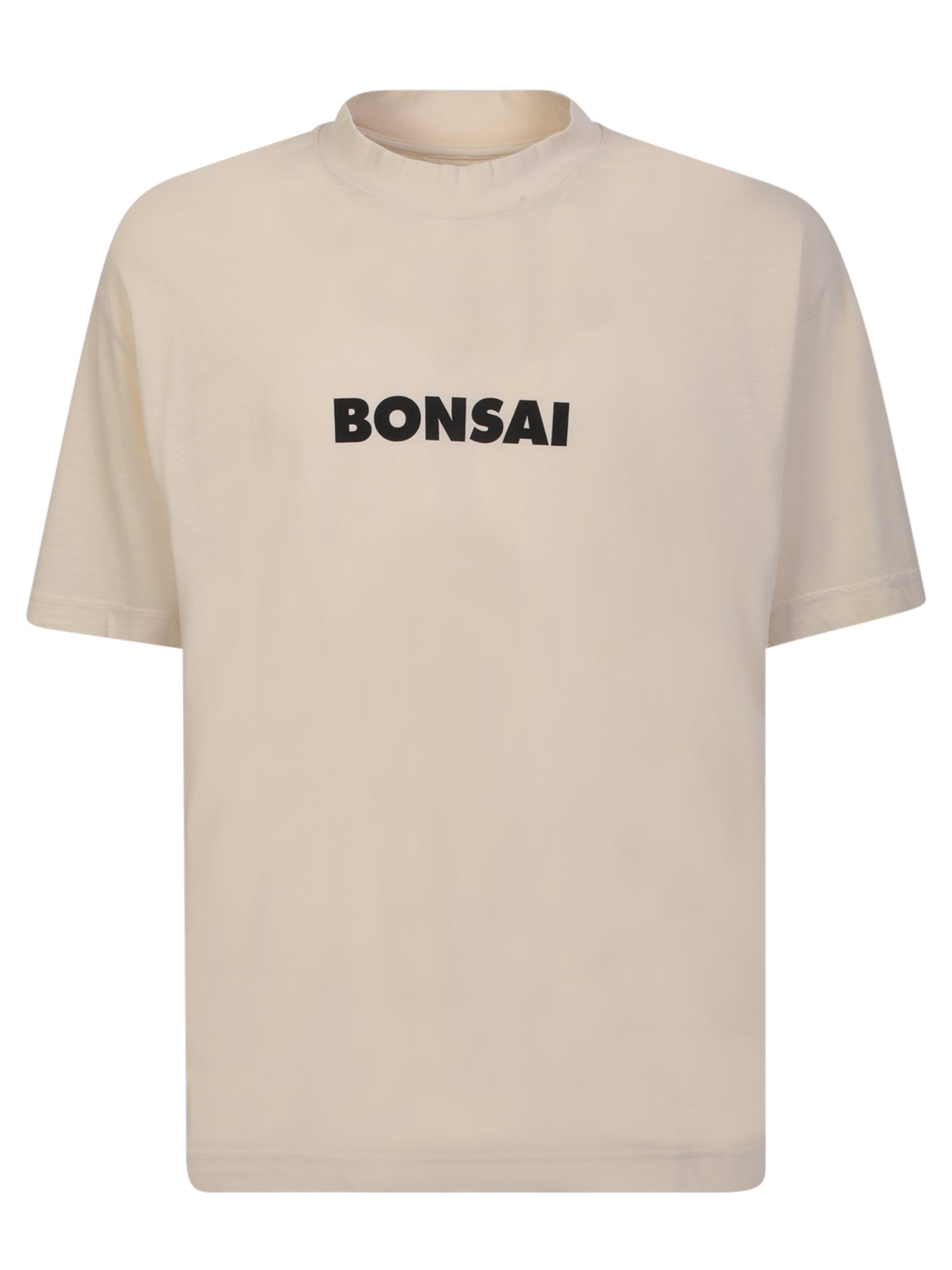 レギュラー ベージュ ロゴ Tシャツ オン ア プロジェクト アンド イン ア フレッシュ アンド ニュー ウェイ