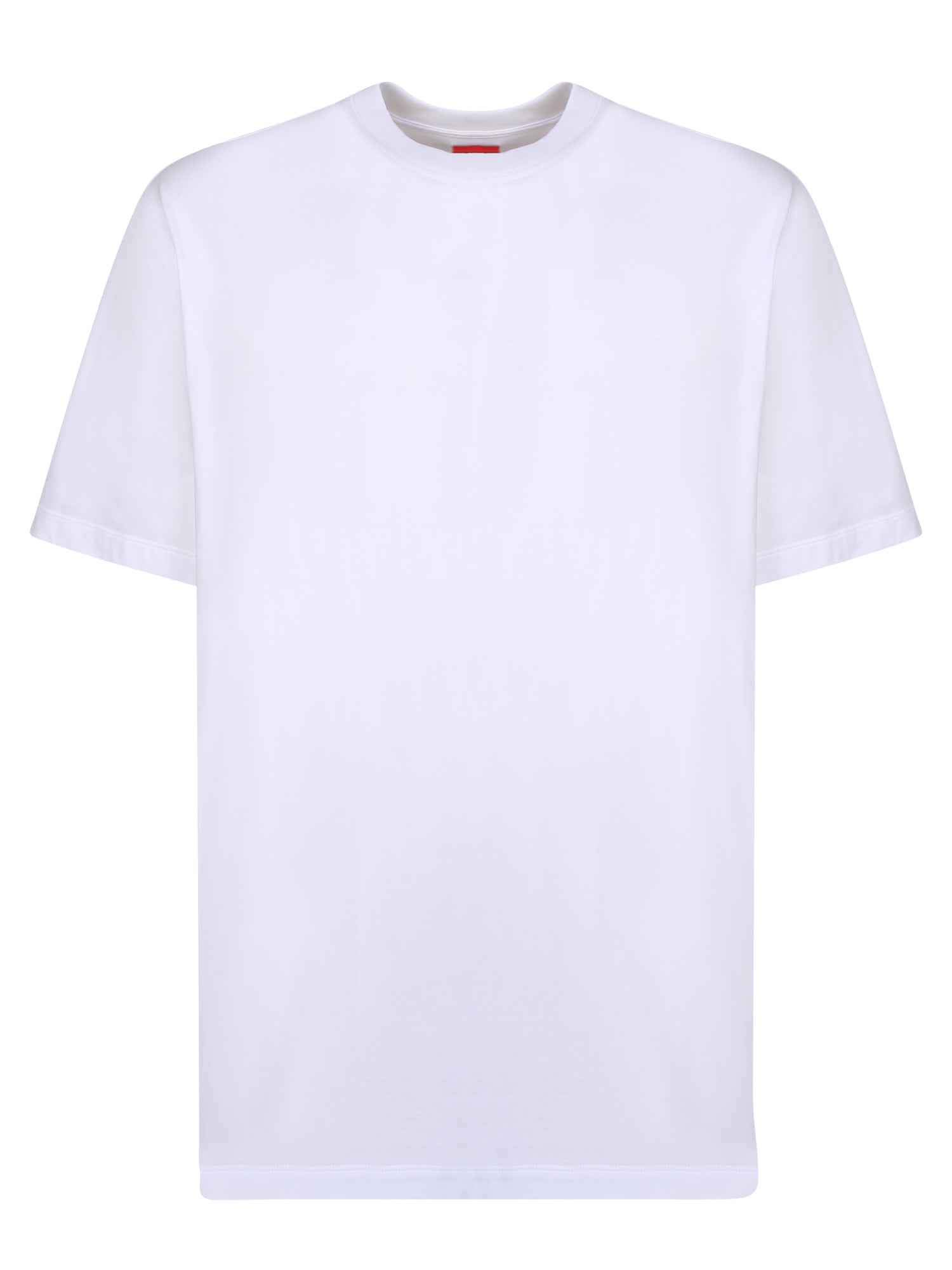 スポーティー コットン ジャージ Tシャツ ウィズ アイコニック レタリング