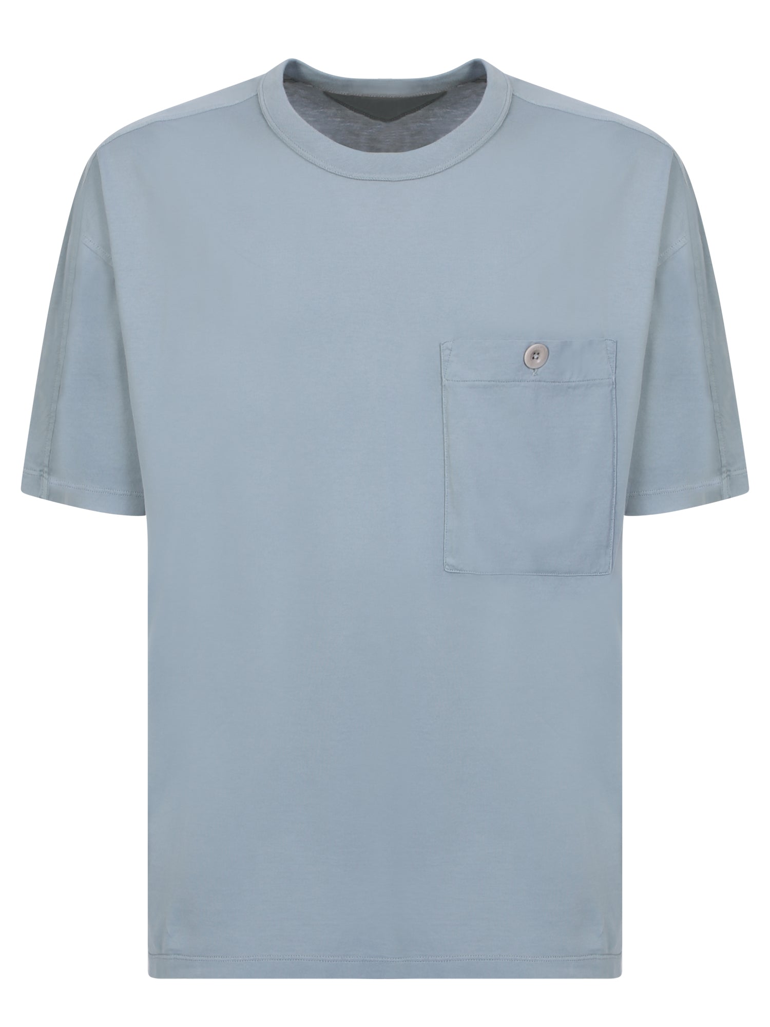 チェスト パッチ ポケット ライト ブルー Tシャツ テン レギュラー フィット イデアル フォー ア バーサタイル アンド カジュアル ルック