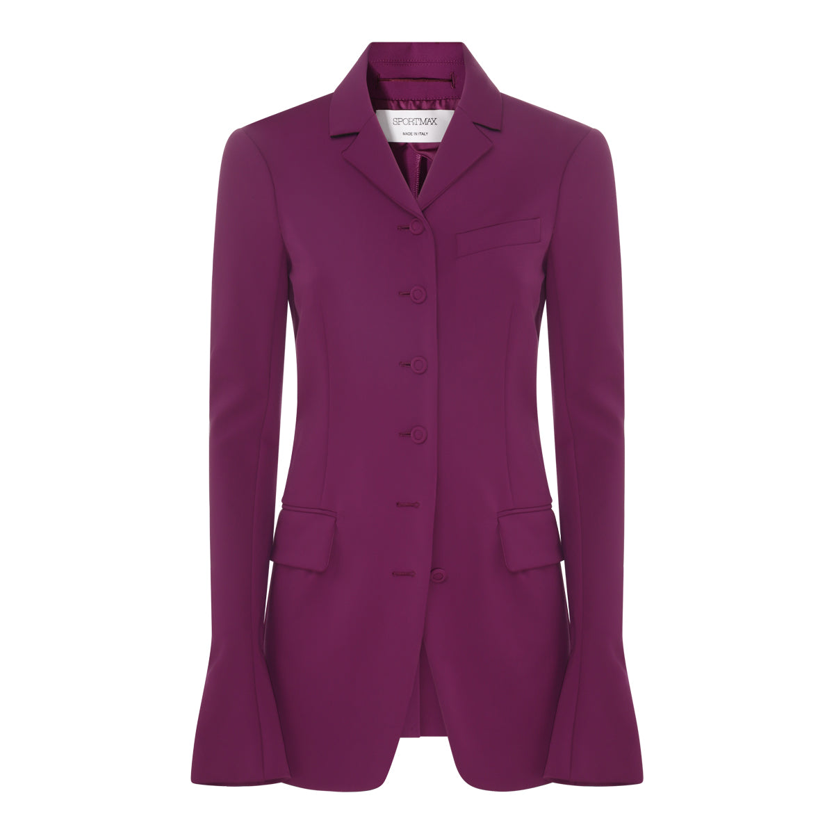 VIP【関税送料無料】希少 SPORTMAX VIOLET SPEZIE BLAZER Sportmax/スポーツマックス｜バイオレット ブレザー