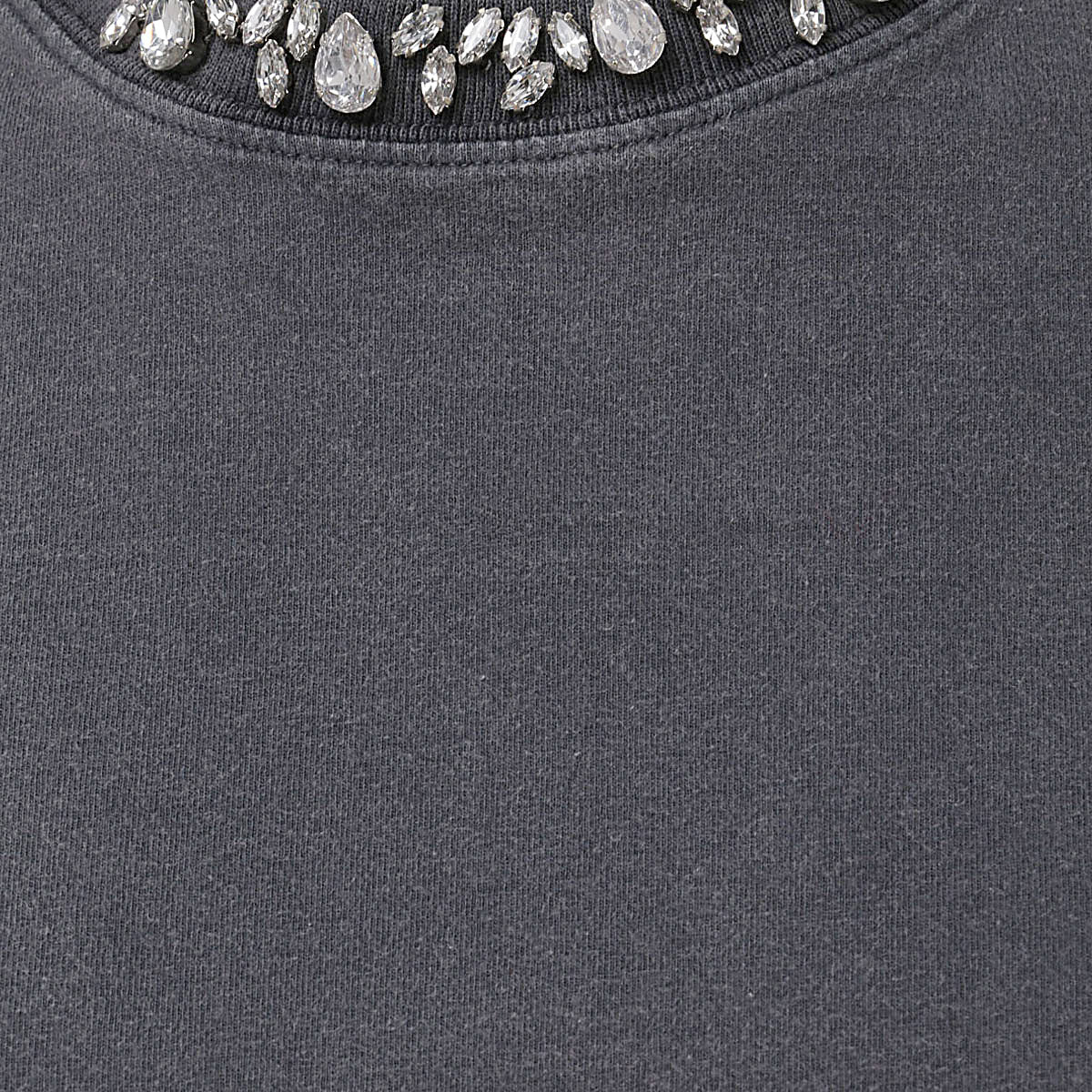 グレー コットン Tシャツ