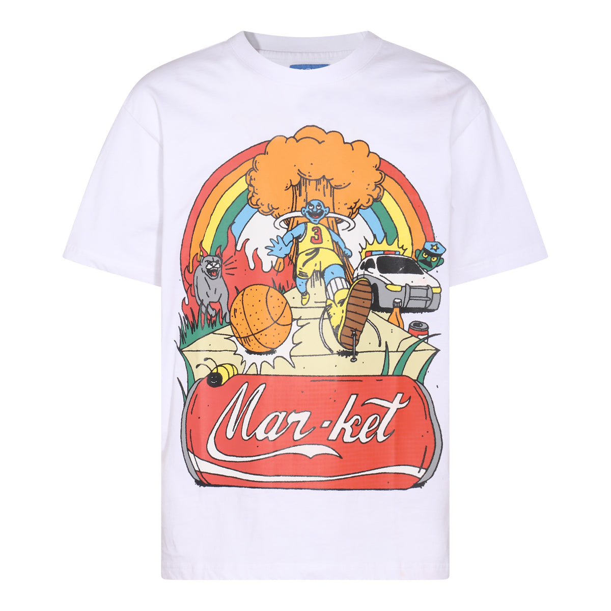 ホワイト コットン Tシャツ