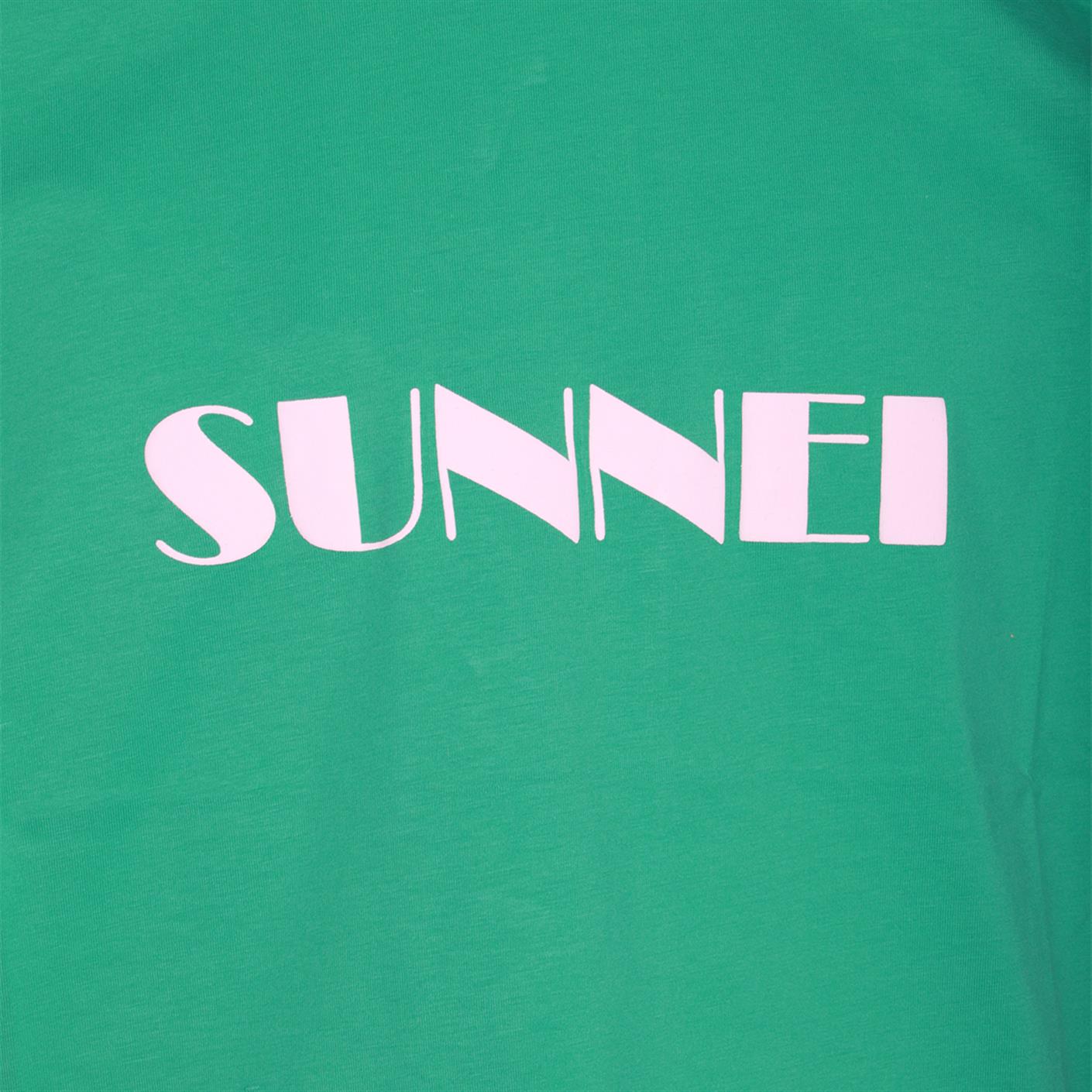グリーン コットン Tシャツ